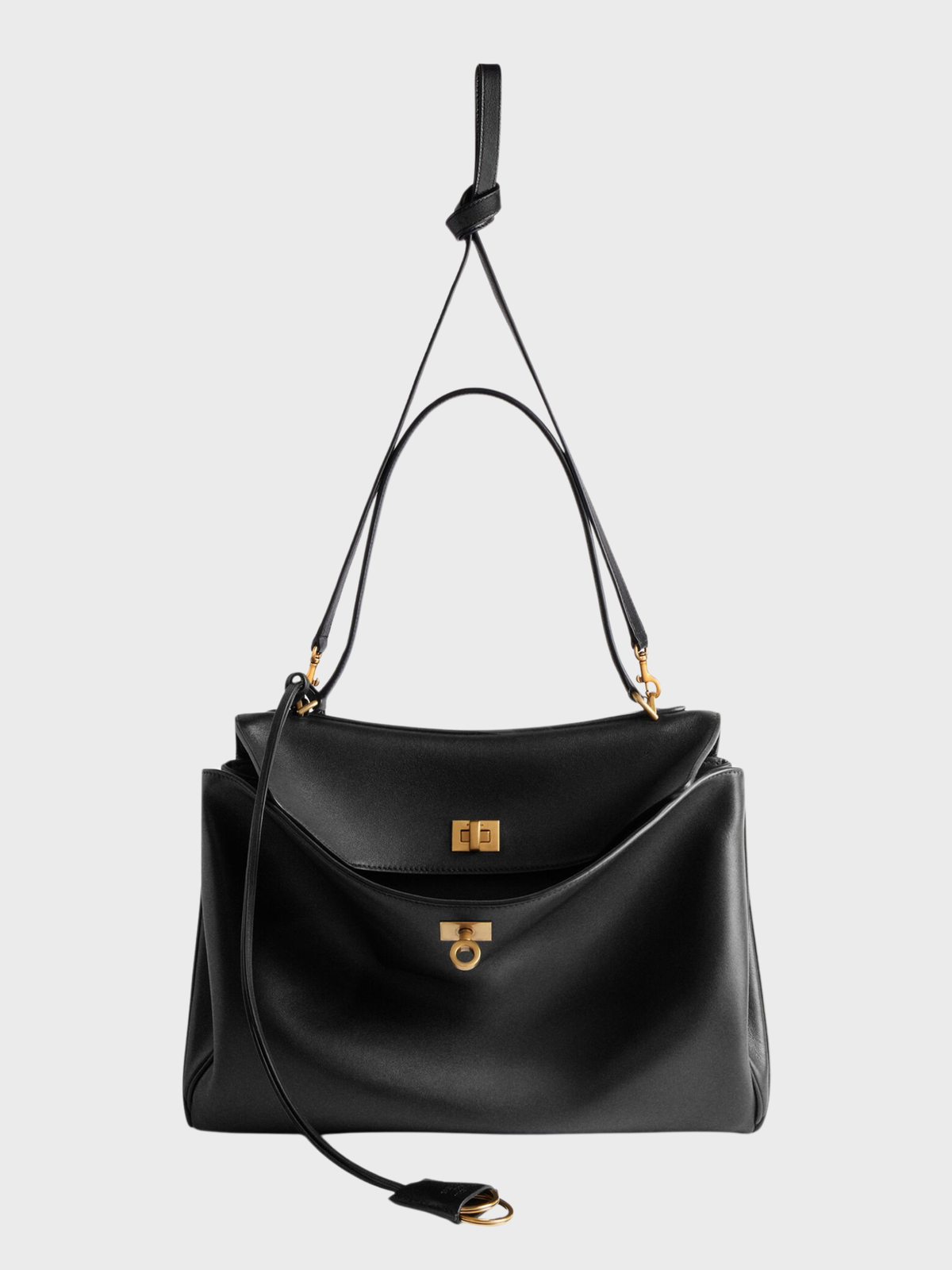 Balenciaga Rodeo Medium Black Gold