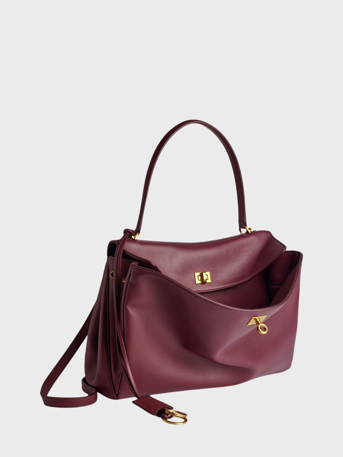 Balenciaga Rodeo Medium Burgundy