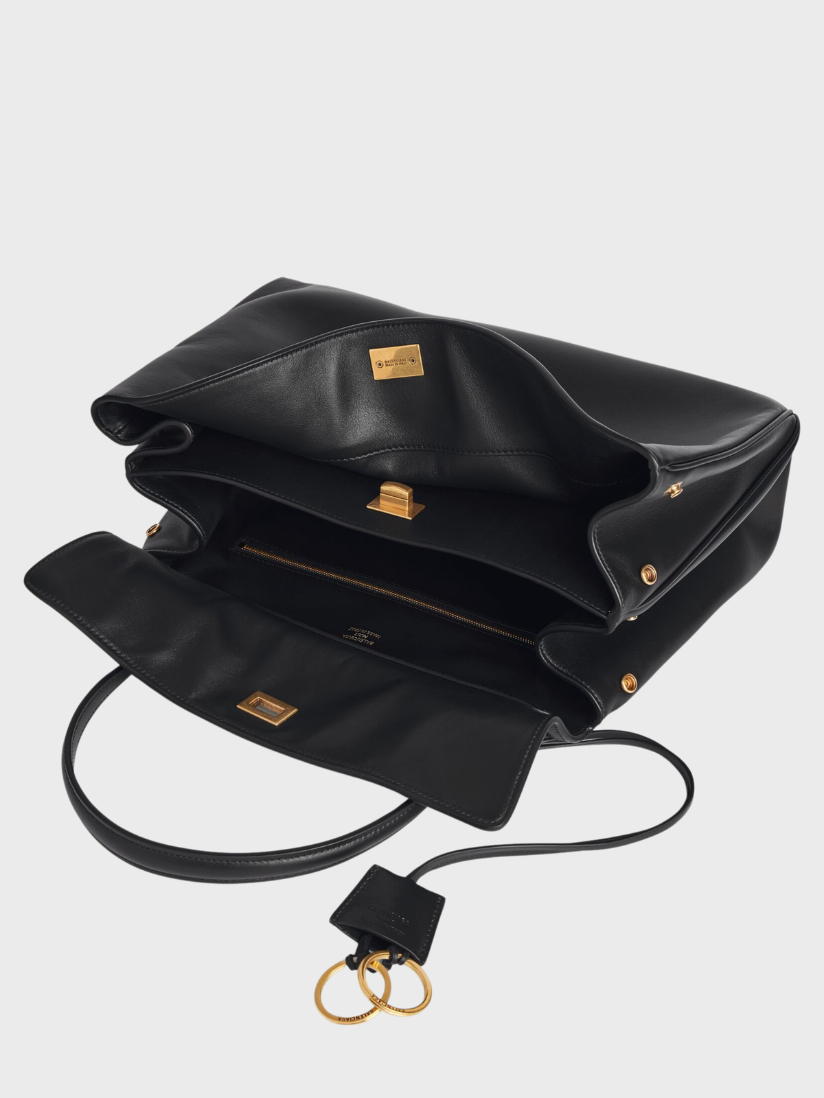 Balenciaga Rodeo Medium Black Gold