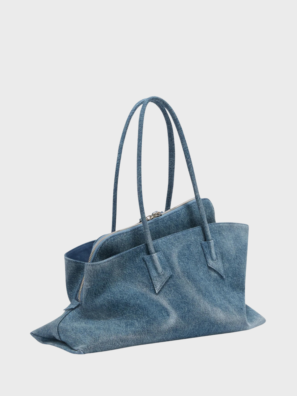 The Attico La Passeggiata Medium Washed Denim