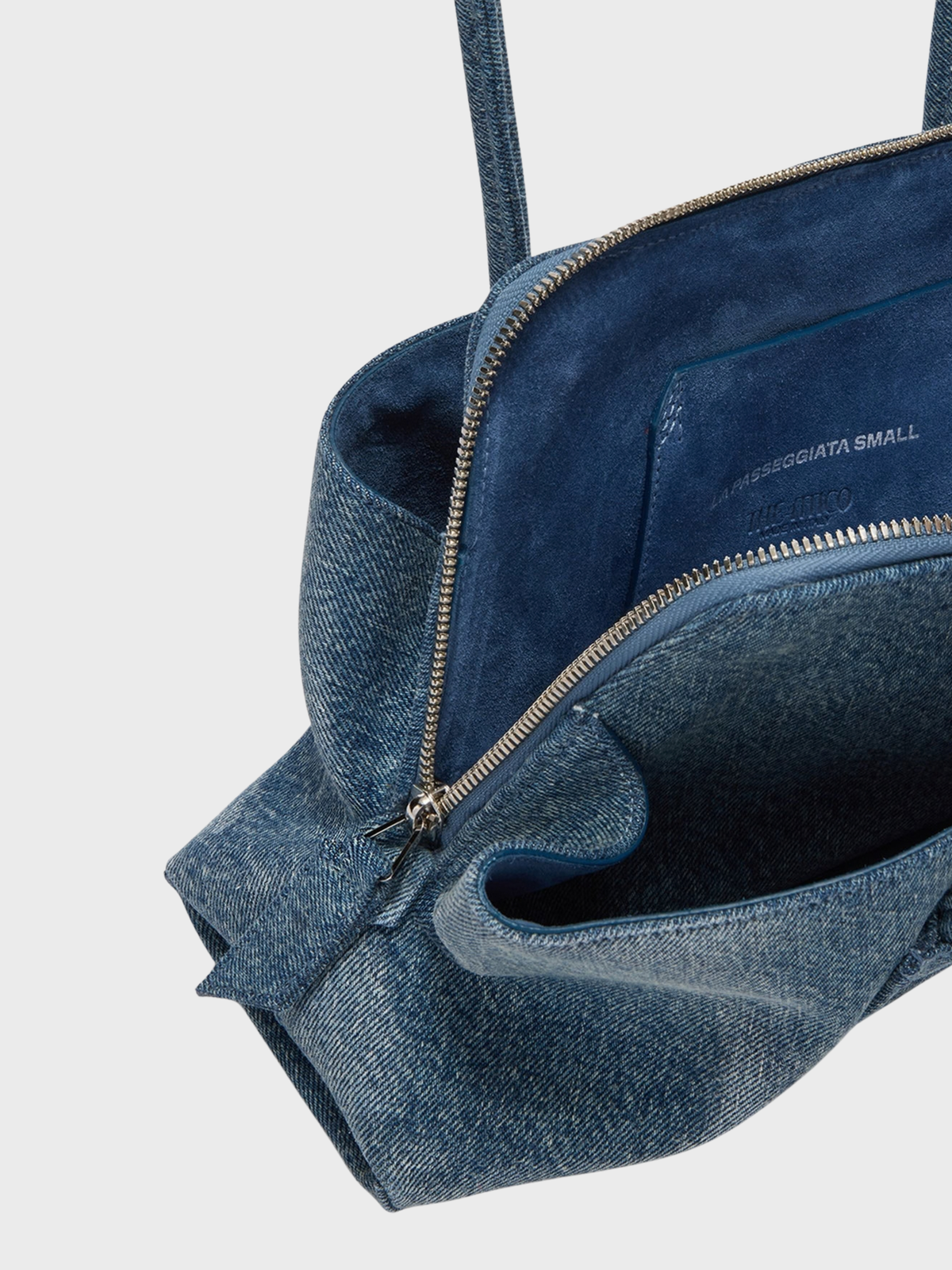The Attico La Passeggiata Small Washed Denim