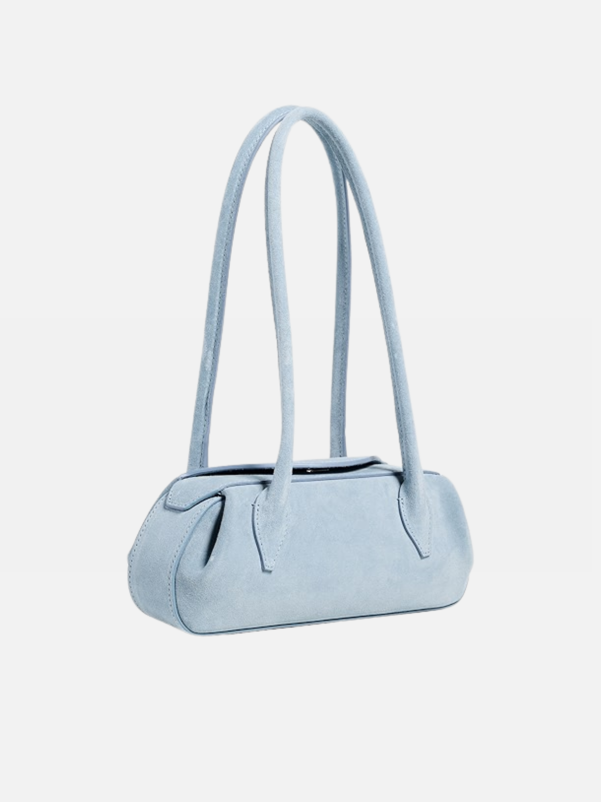 OYSTER MINI SHOULDER BAG - OCEAN SUEDE