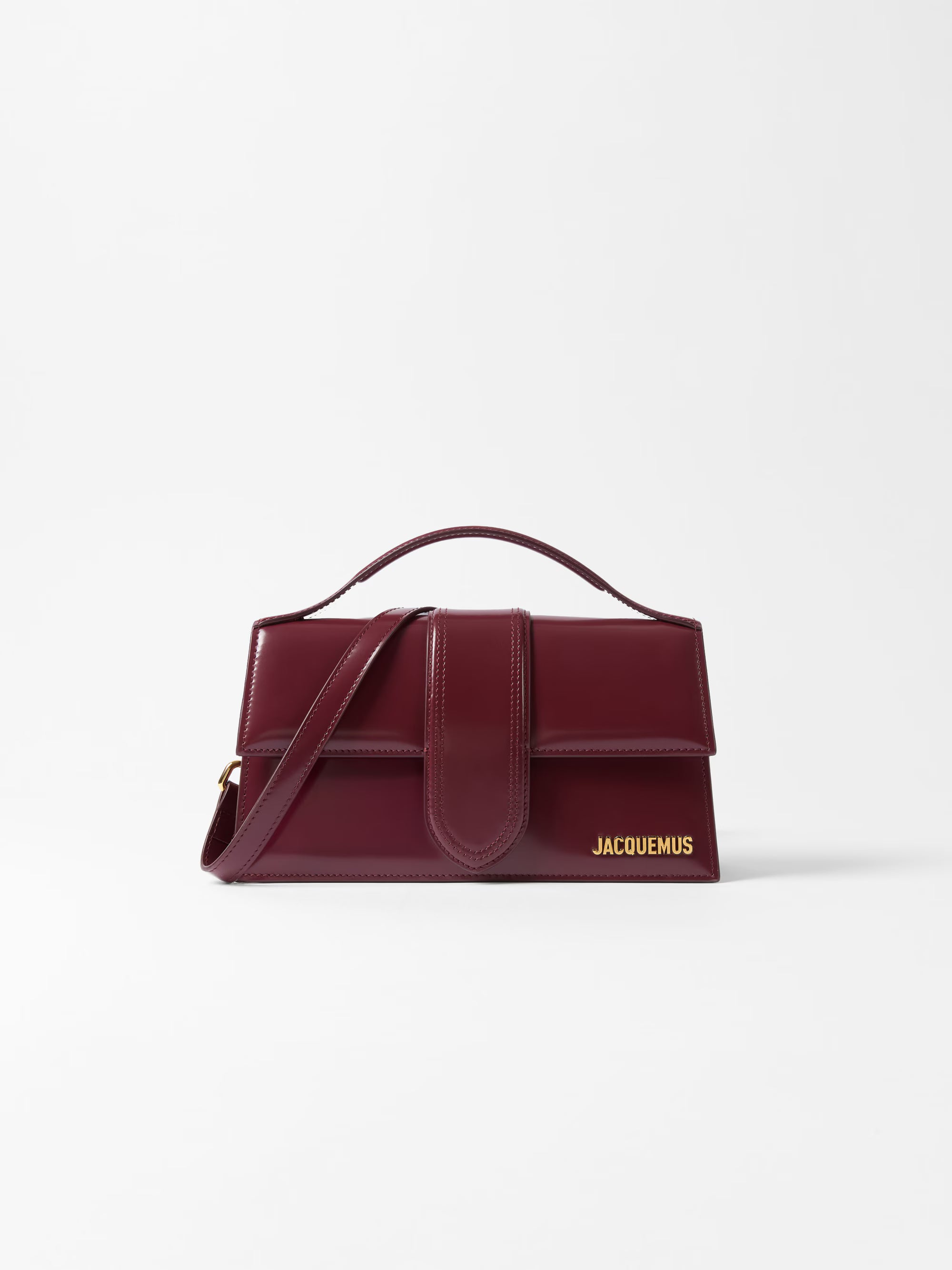 Jacquemus Le Grand Bambino Bordeaux 