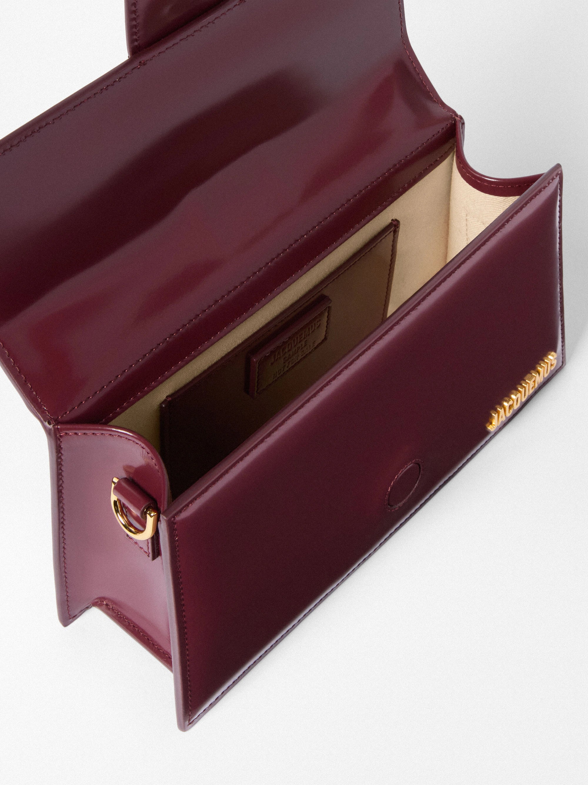 Jacquemus Le Grand Bambino Burgundy