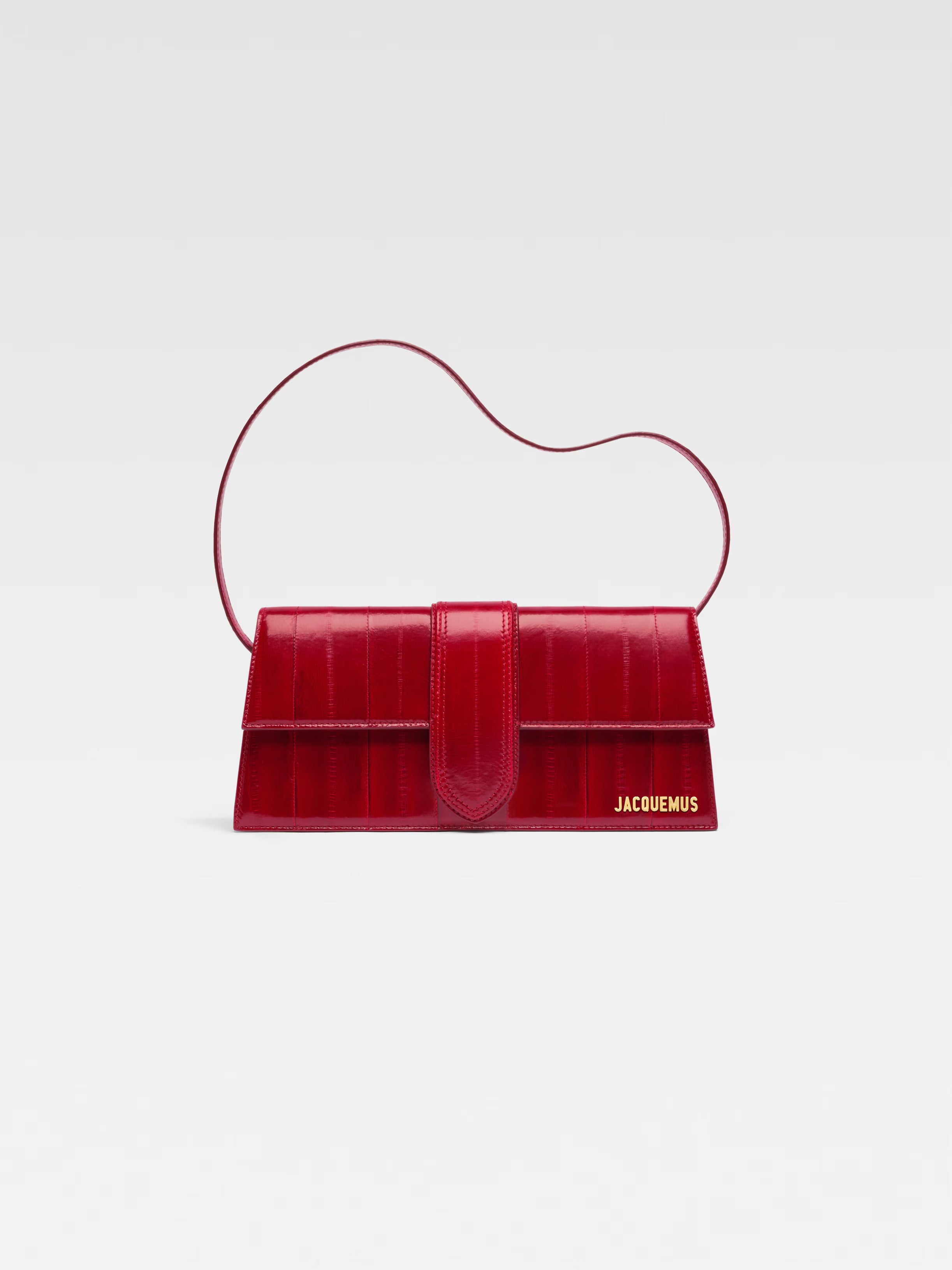 Jacquemus Le Bambino Long Dark Red