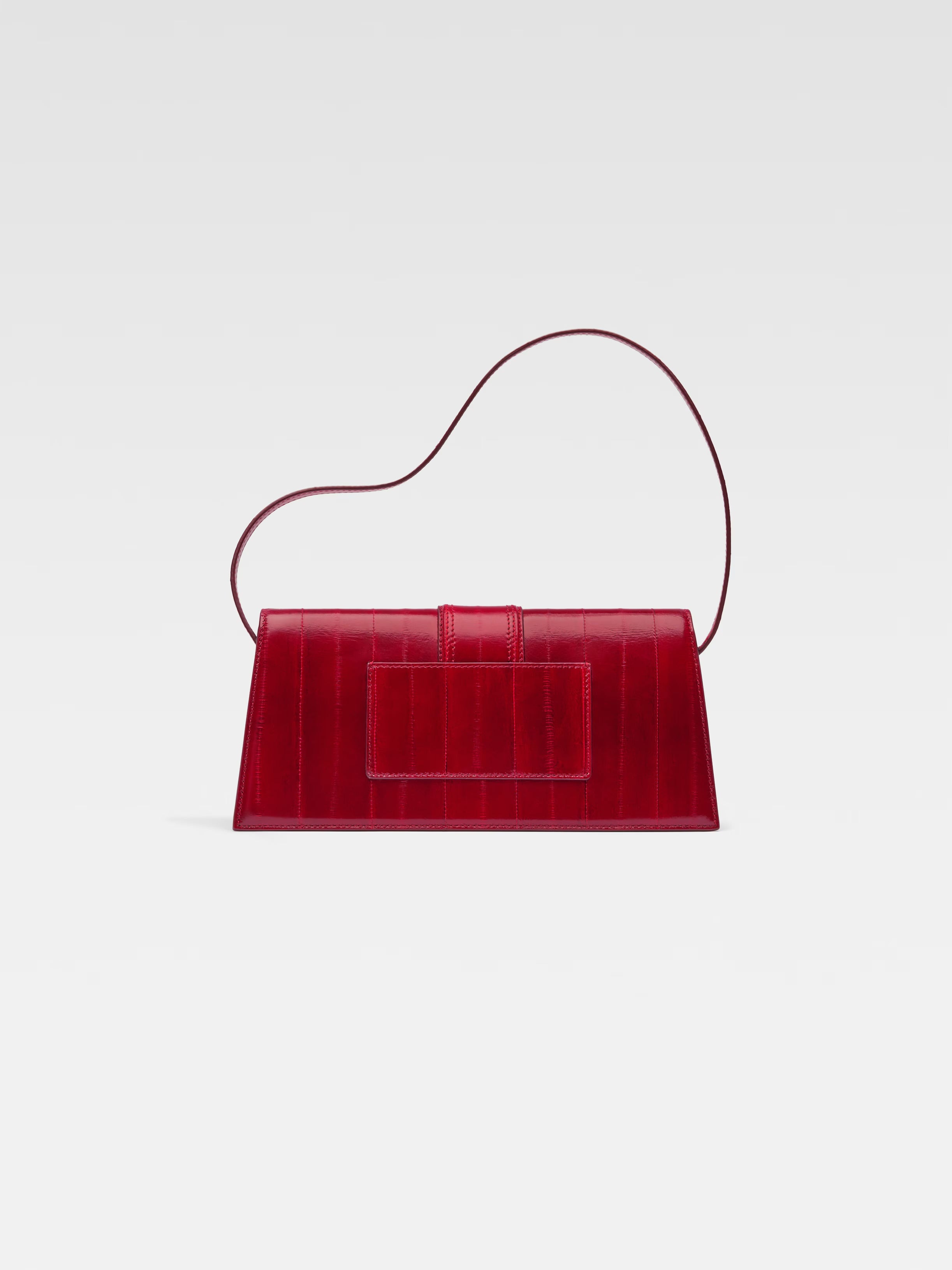 Jacquemus Le Bambino Long Dark Red