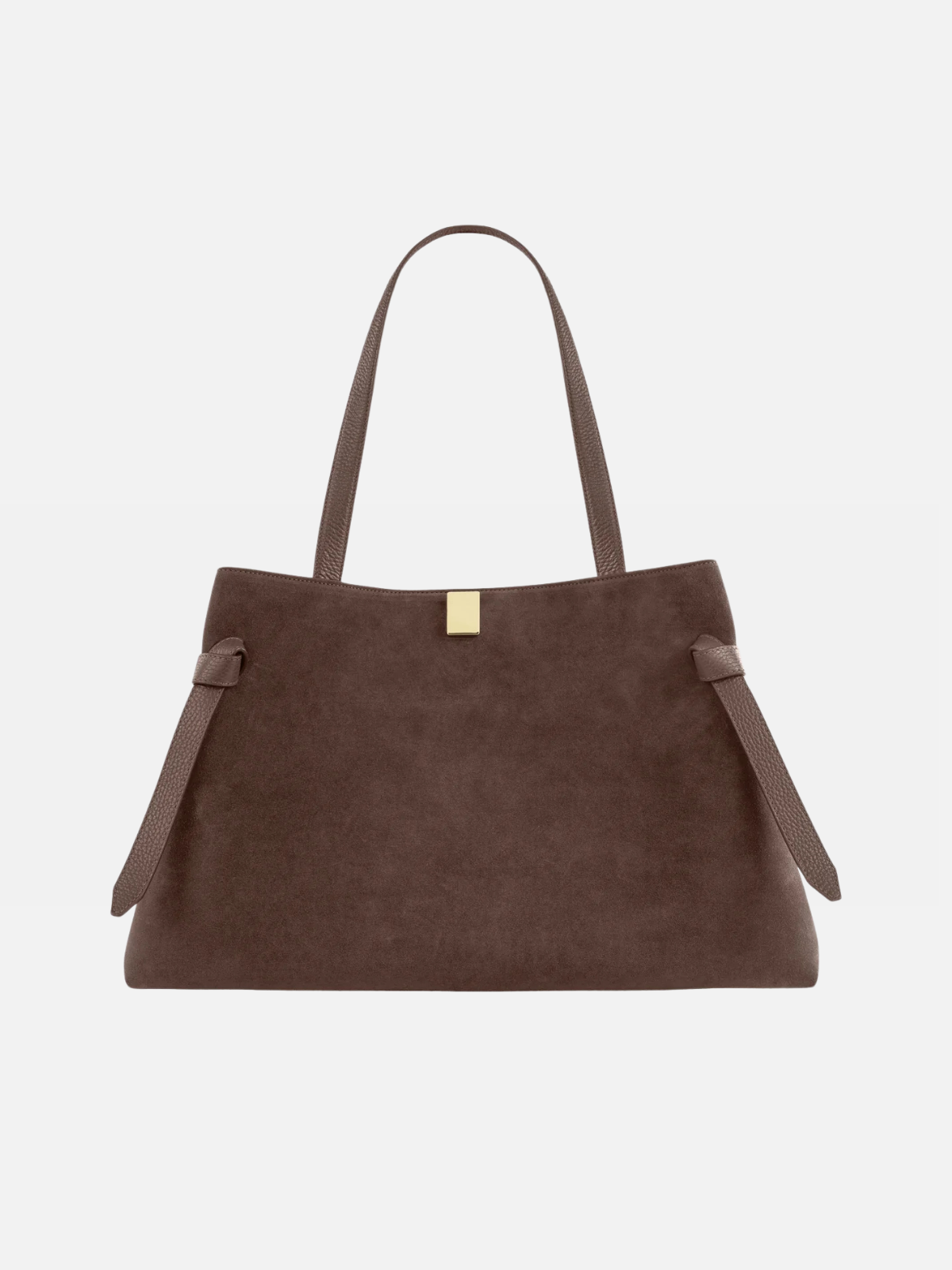 YUZEFI GYOZA TOTE - NUTMEG SUEDE
