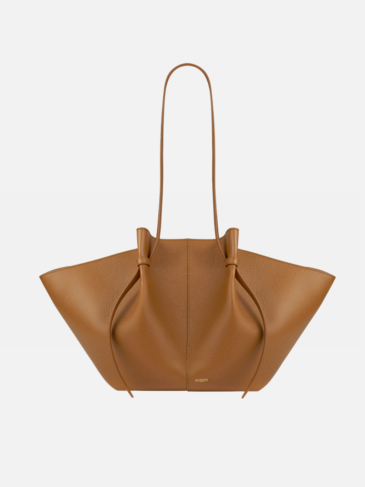 YUZEFI LARGE MOCHI - HAZEL PEBBLE GRAINED LEATHER