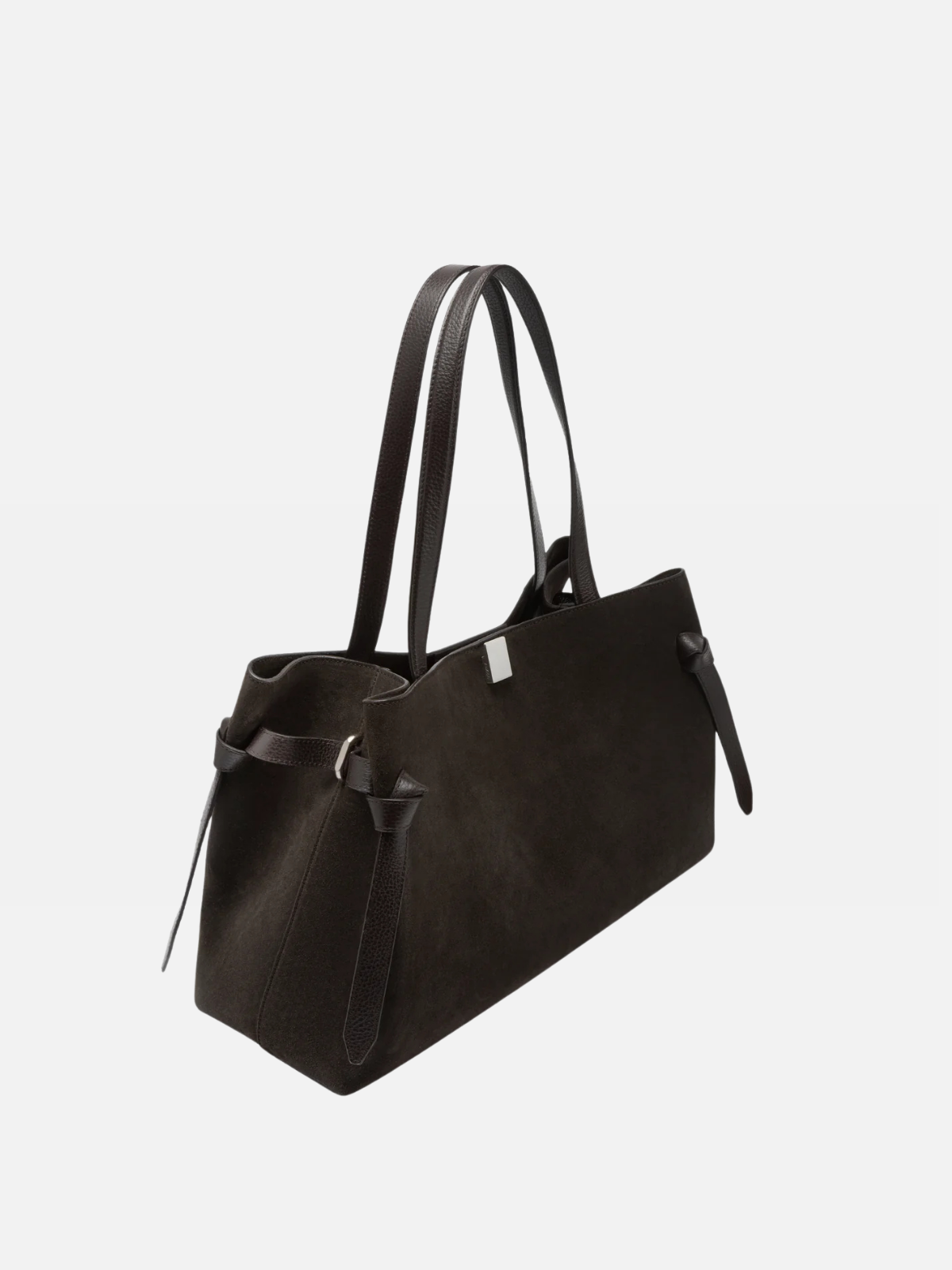 YUZEFI GYOZA TOTE - GANACHE SUEDE