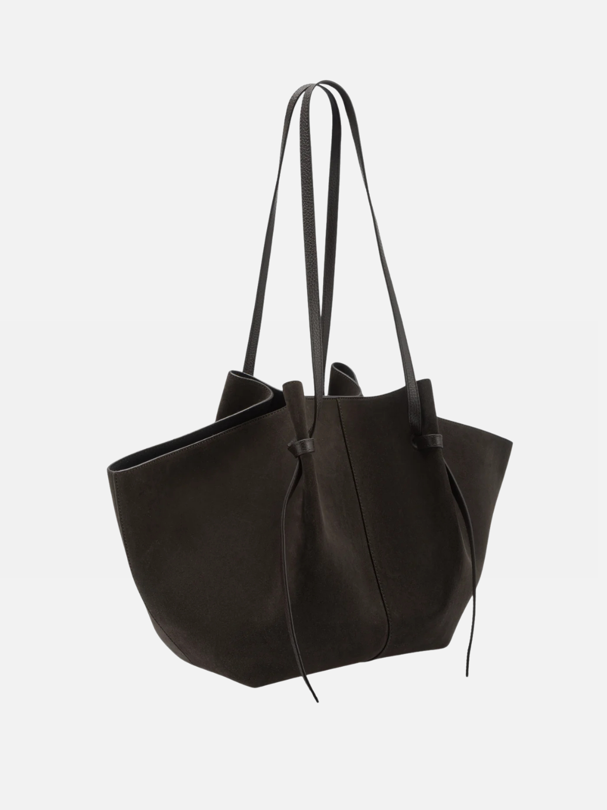 YUZEFI LARGE MOCHI - GANACHE SUEDE