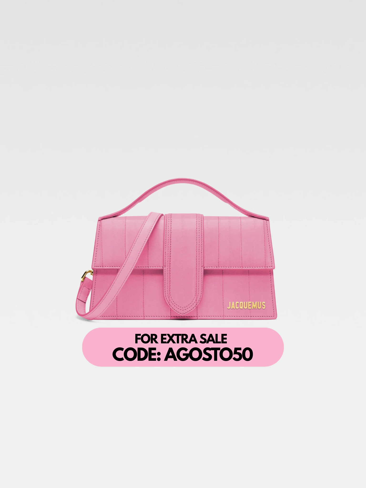 Jacquemus Le Grand Bambino Pale Pink