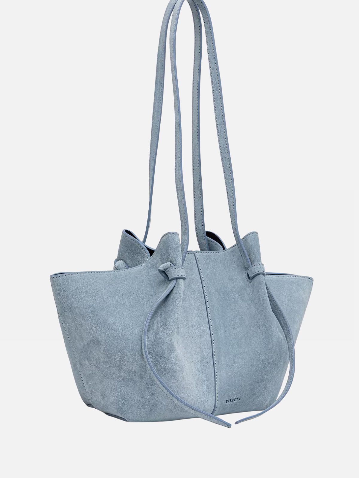 YUZEFI LARGE MOCHI - OCEAN SUEDE