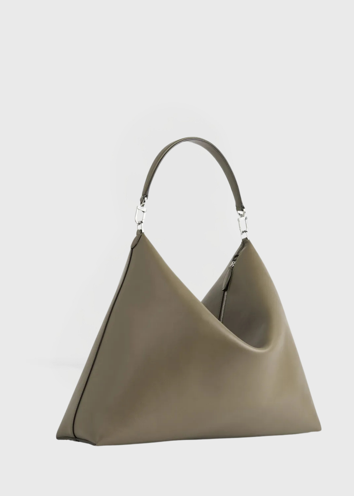 Toteme Medium Bevel Bag Dark Taupe