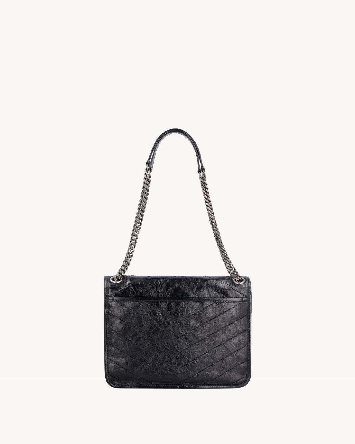 Saint Laurent Niki Medium in Vintage Leather Black
