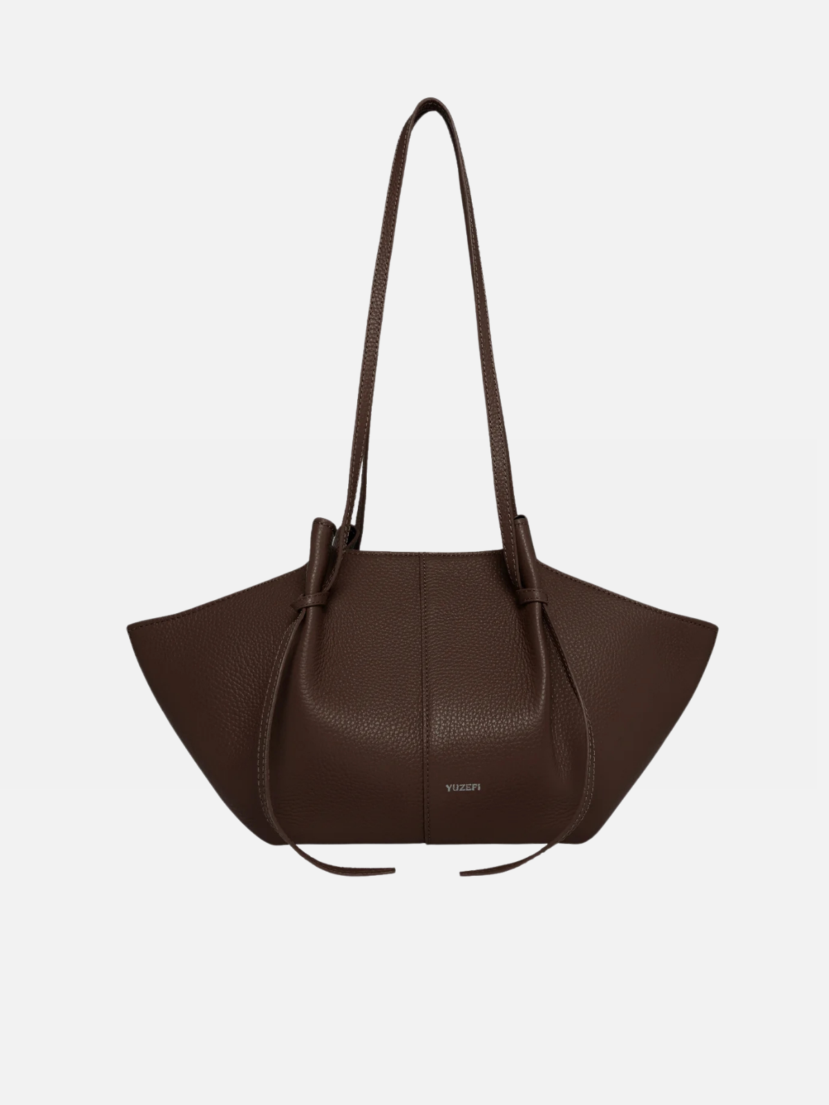 YUZEFI MOCHI - ESPRESSO PEBBLE GRAINED LEATHER