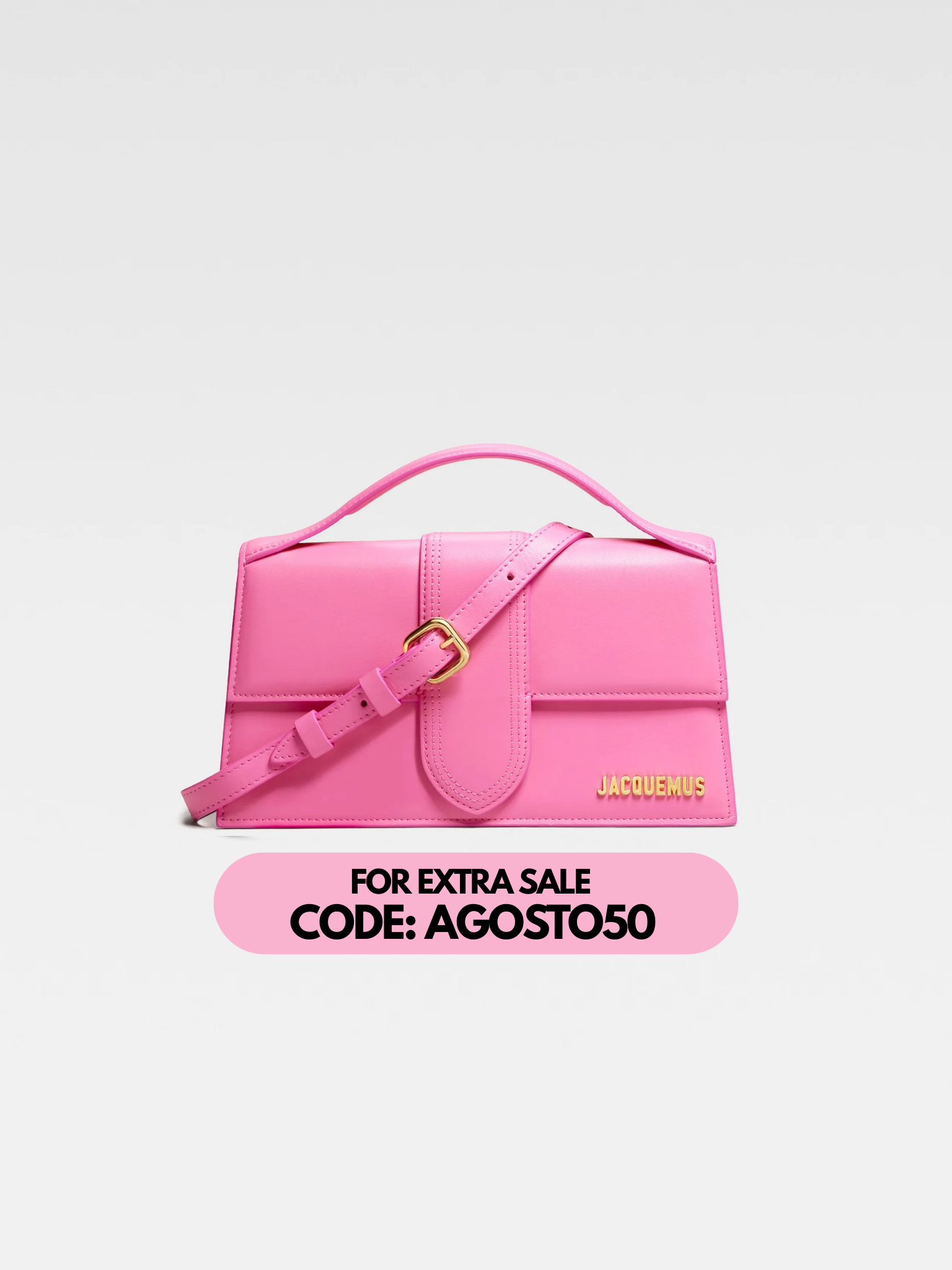 Jacquemus Le Grand Bambino Pink