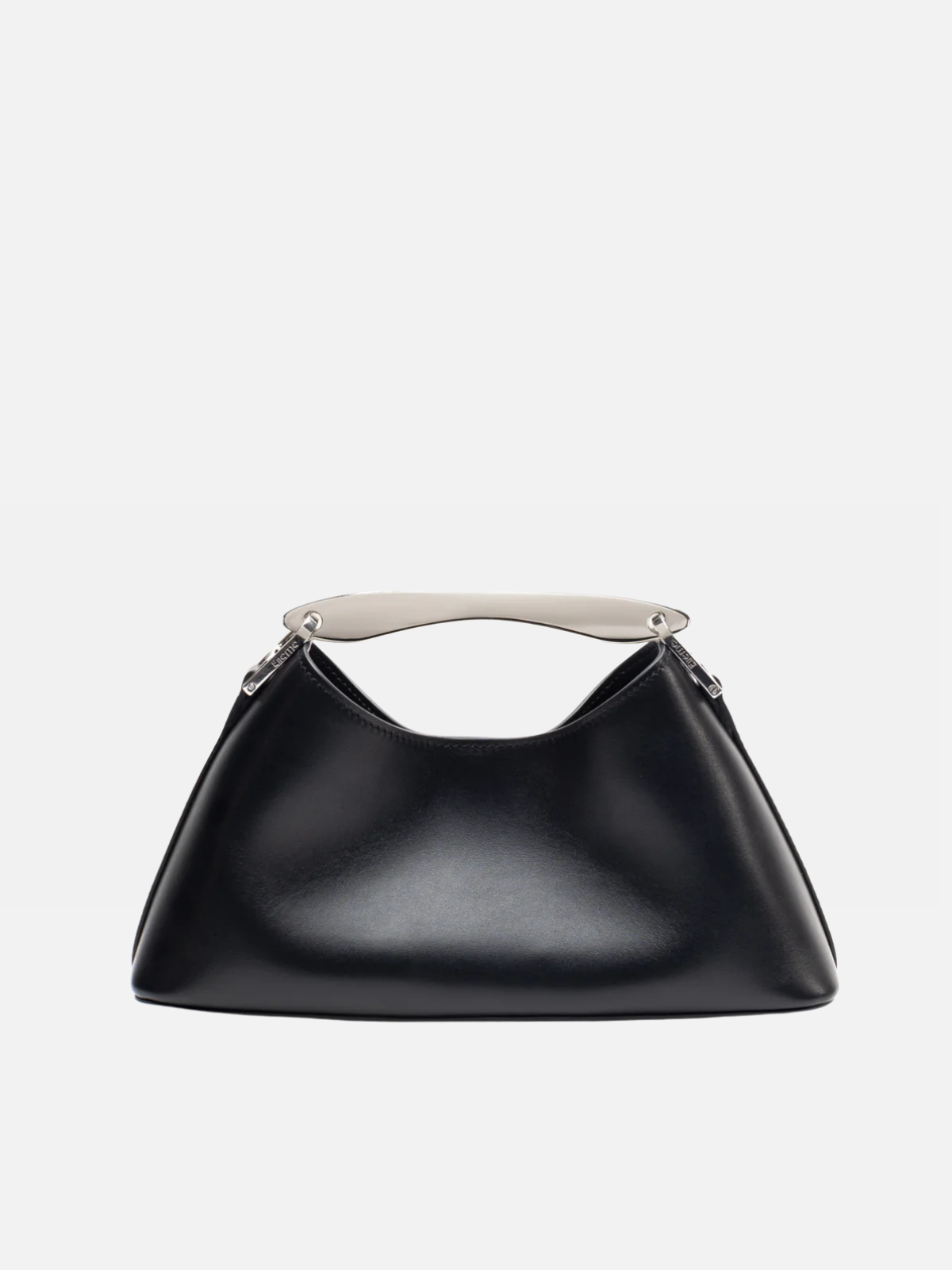 Elleme Mini Boomerang Leather Black-Silver