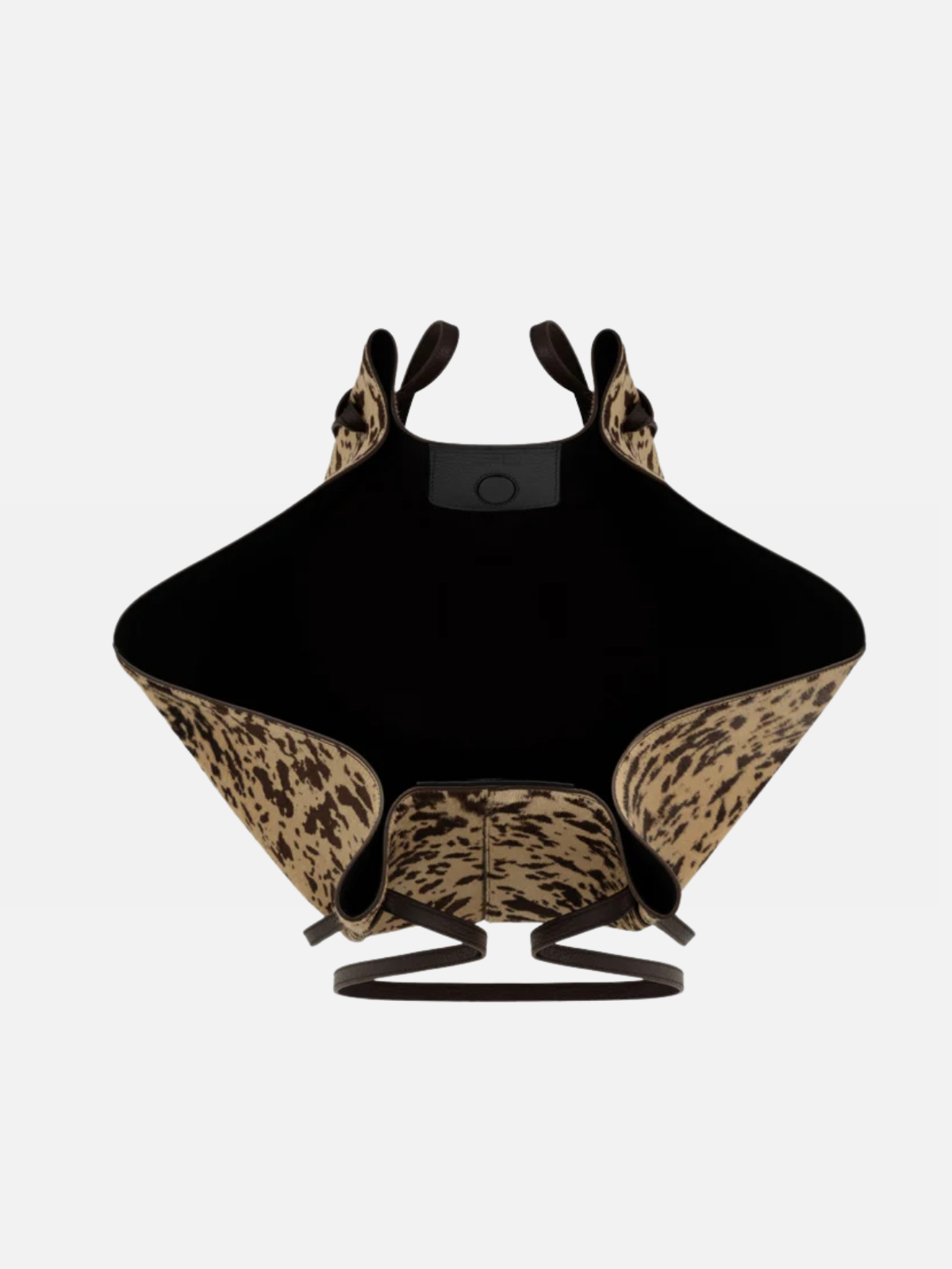 YUZEFI LARGE MOCHI - SPOTTED CALF HAIR