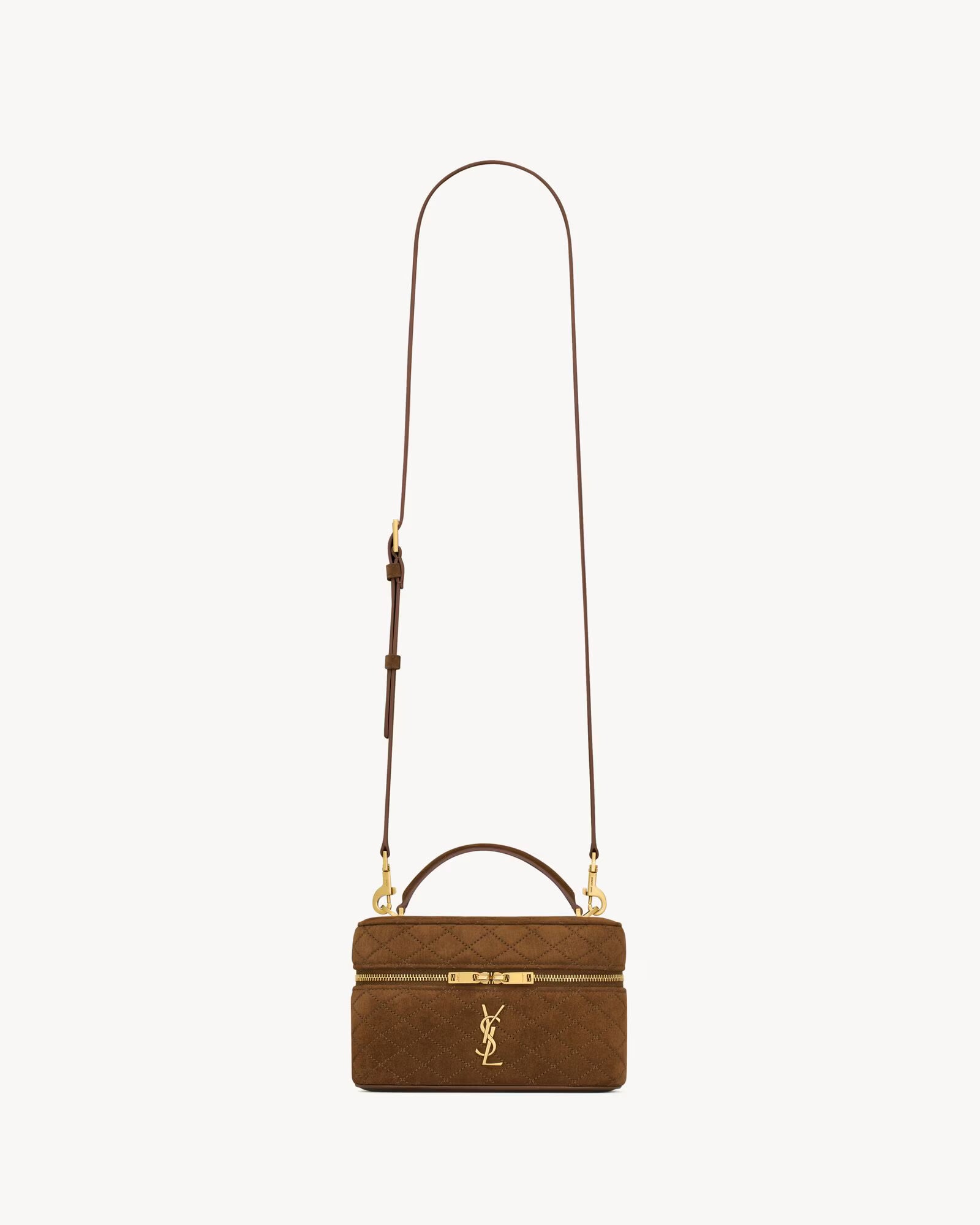 SAC DE VANITY EN CUIR SAINT LAURENT GABY