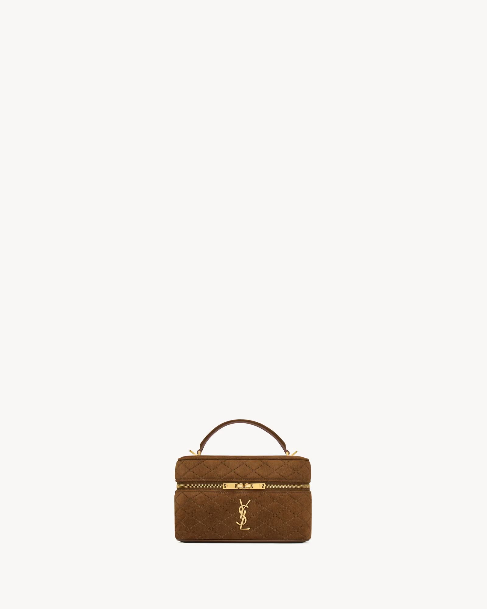 SAC DE VANITY EN CUIR SAINT LAURENT GABY
