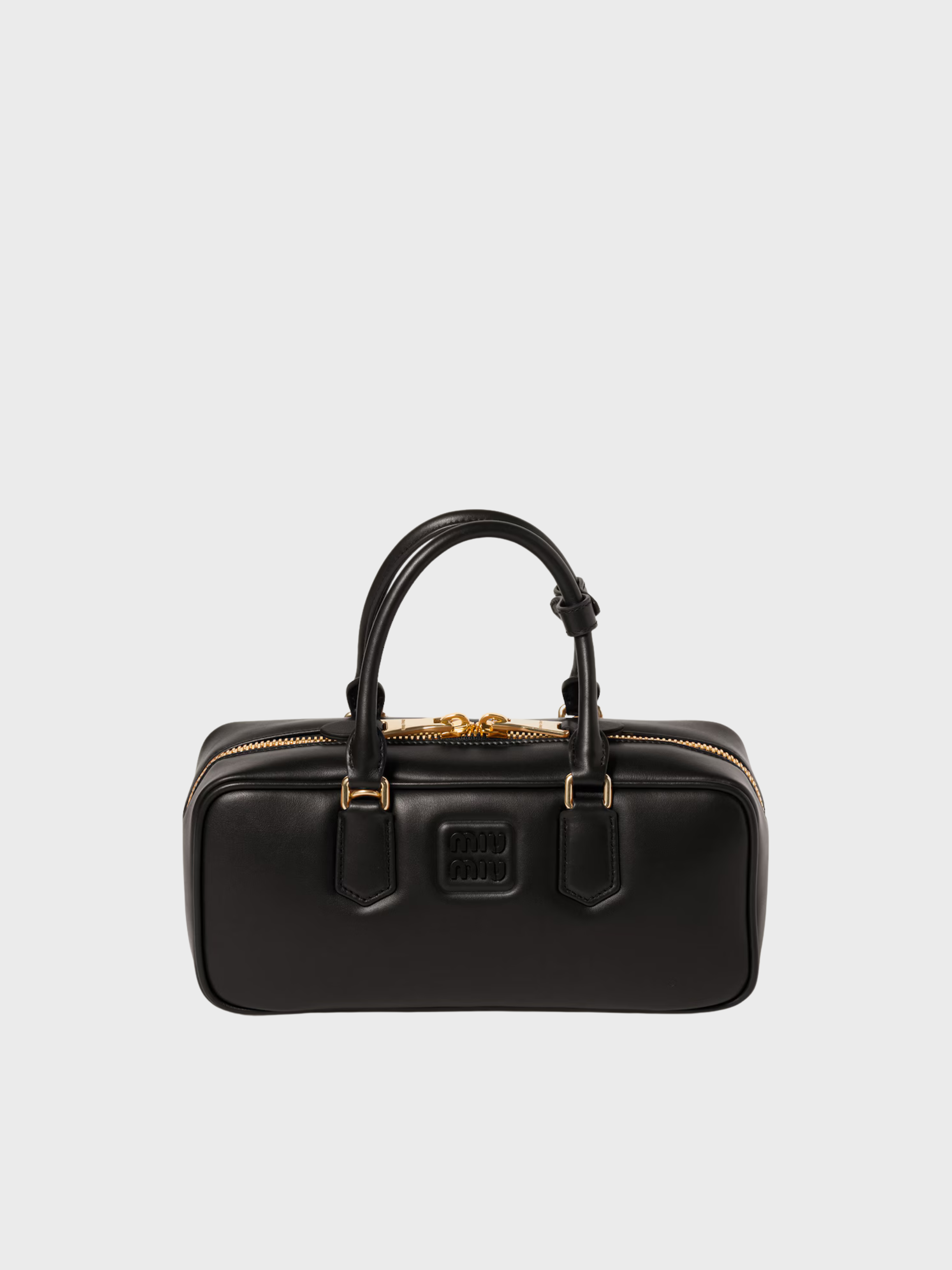 Miu Miu Arcadie in pelle Nero Large