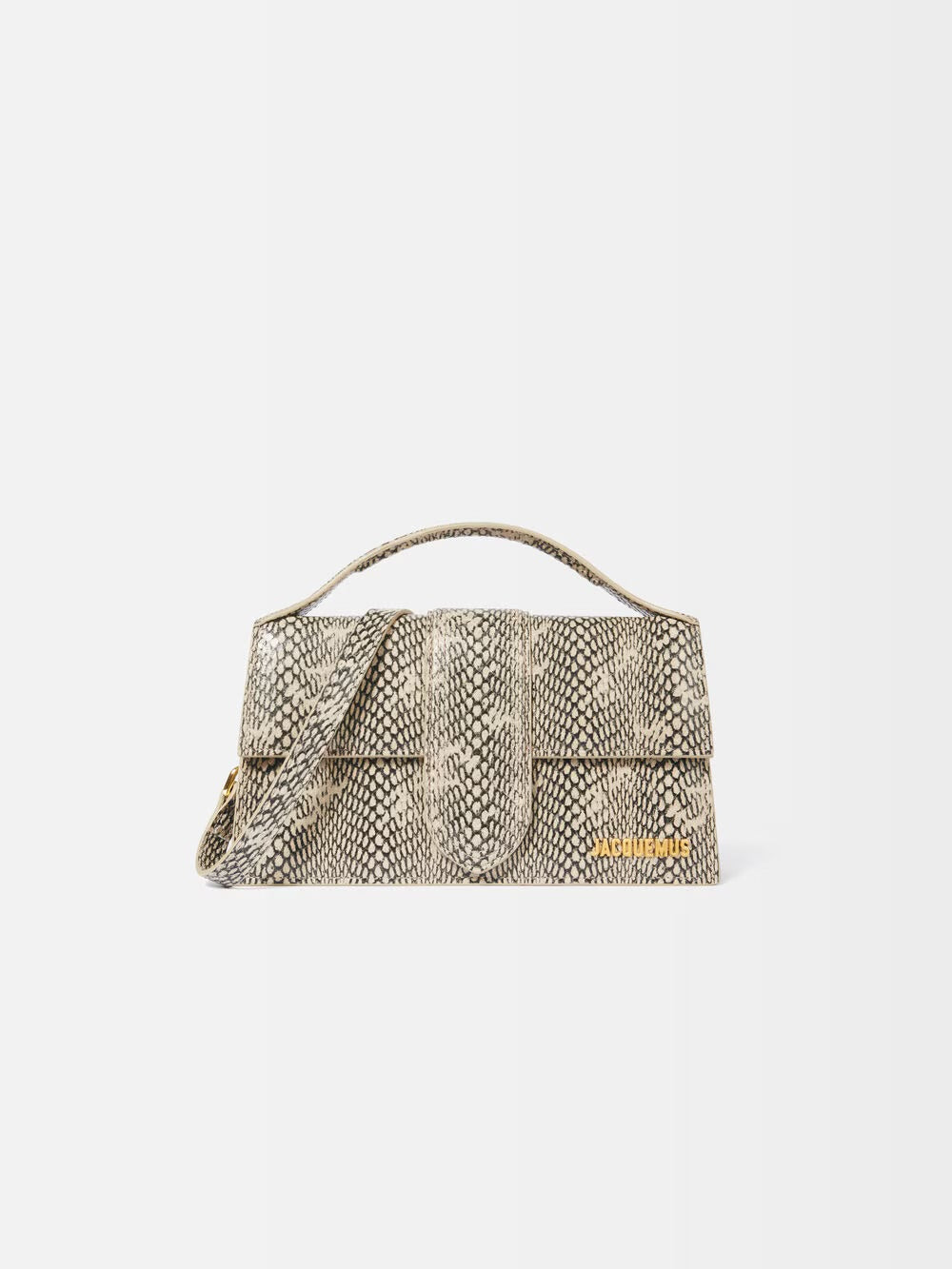 Jacquemus Le Grand Bambino Pitone Bianco