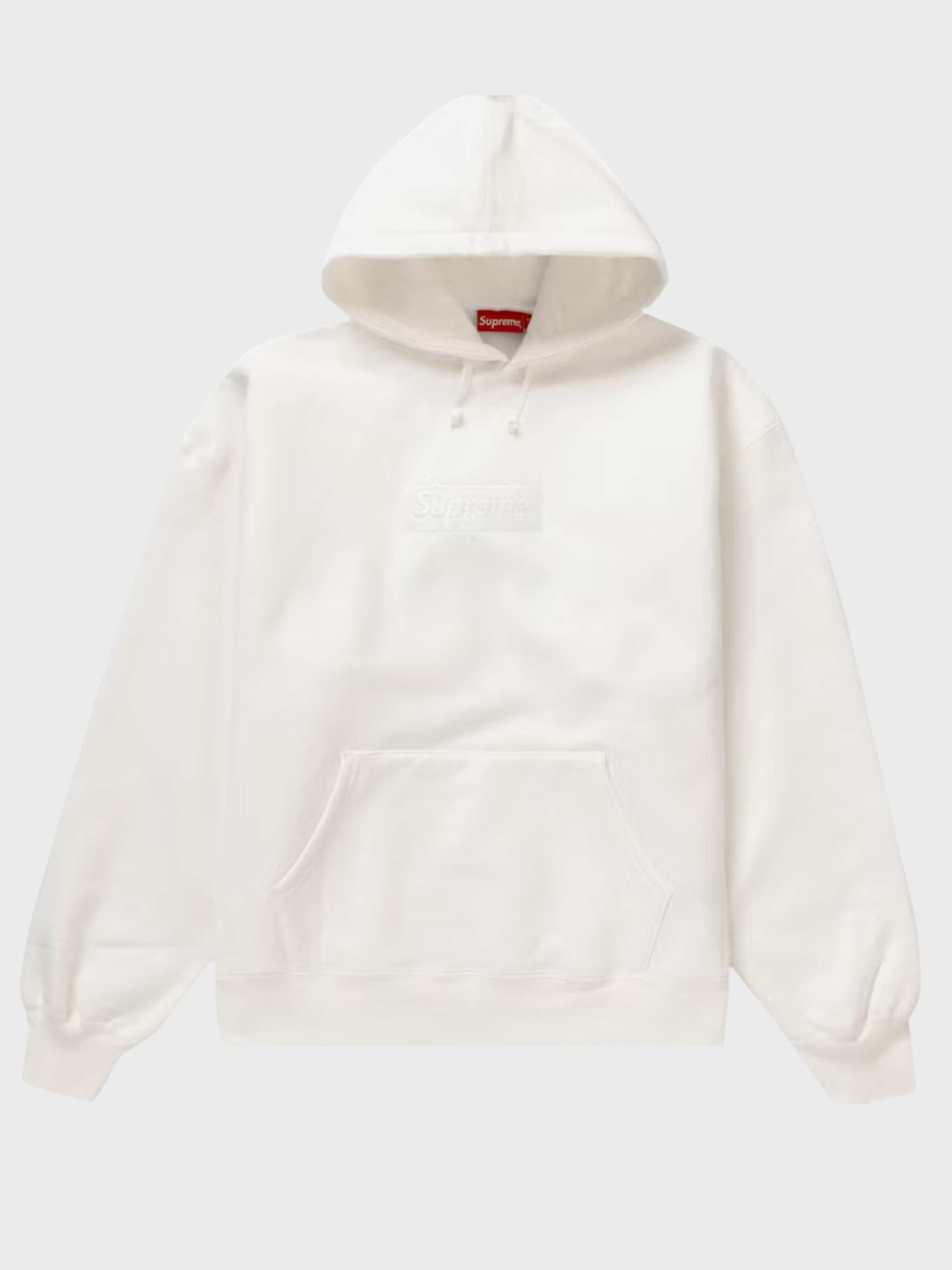 Supreme Box Logo Hooded Sweatshirt (FW23) White