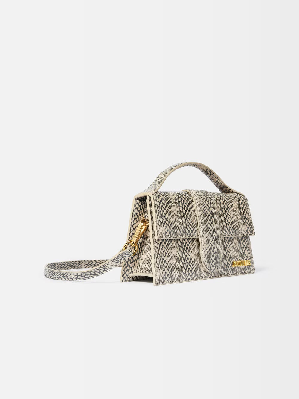 Jacquemus Le Grand Bambino Pitone Bianco