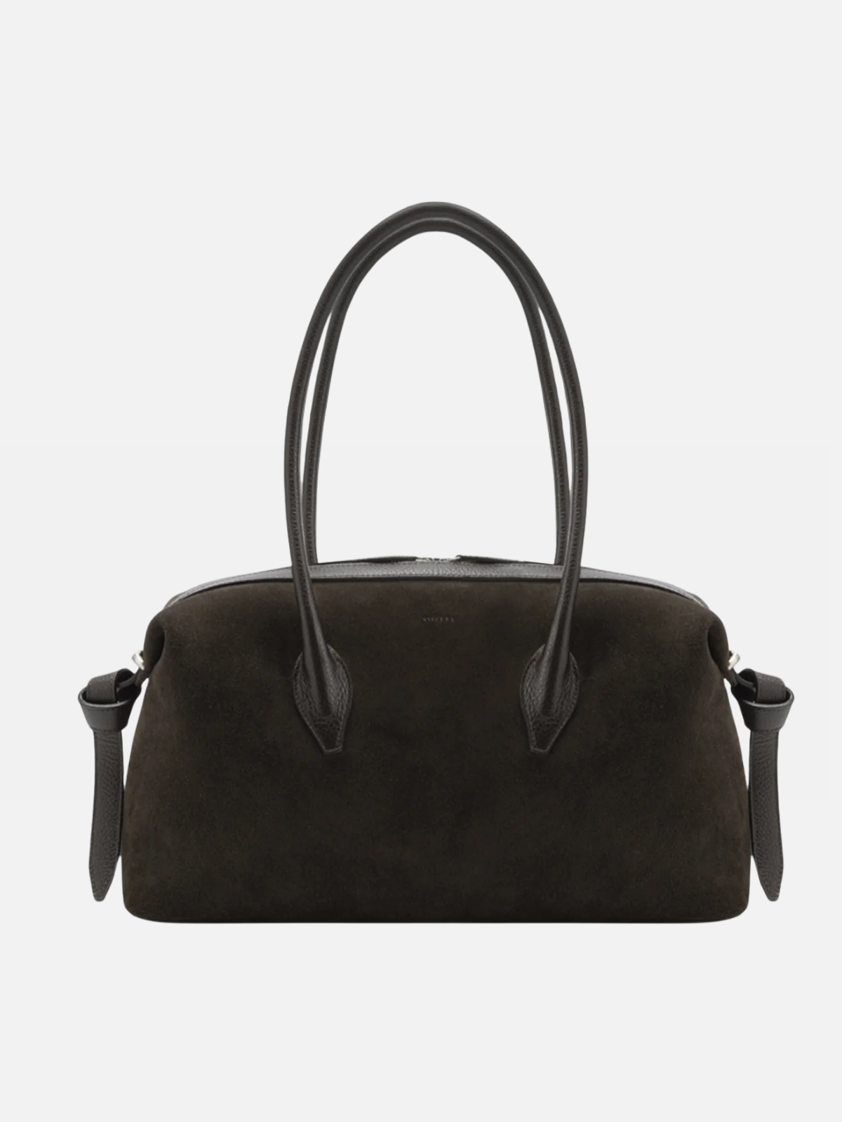 YUZEFI BRIOCHE DUFFLE - GANACHE SUEDE