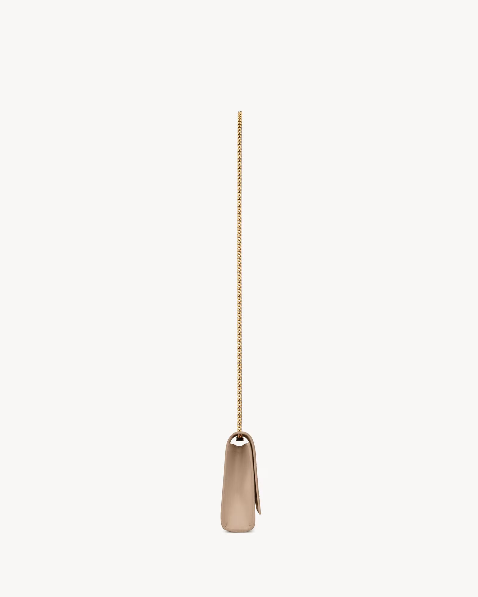 SAC MOYEN SAINT LAURENT KATE EN CUIR GRAIN DE POUDRE