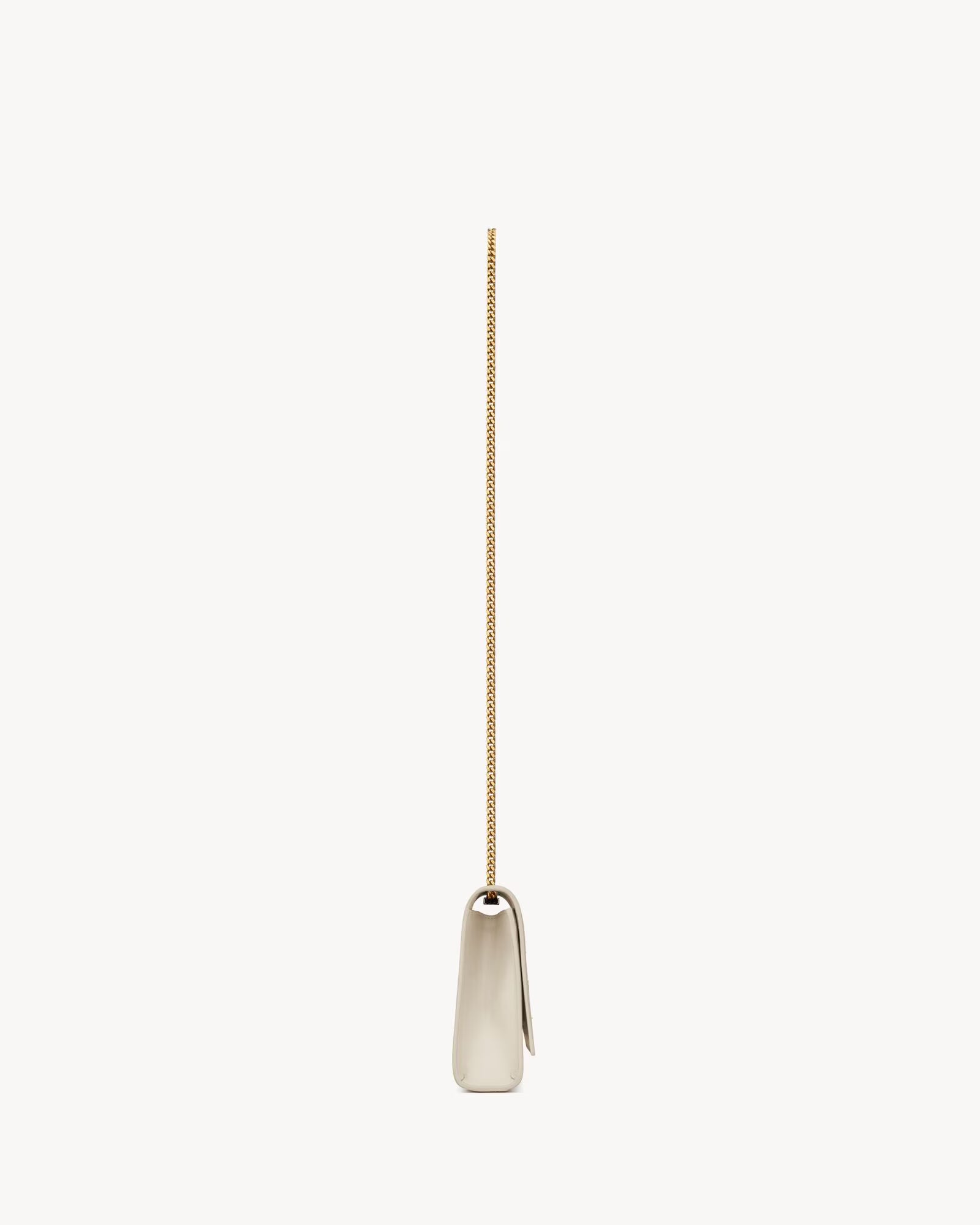 SAC MOYEN SAINT LAURENT KATE EN CUIR GRAIN DE POUDRE