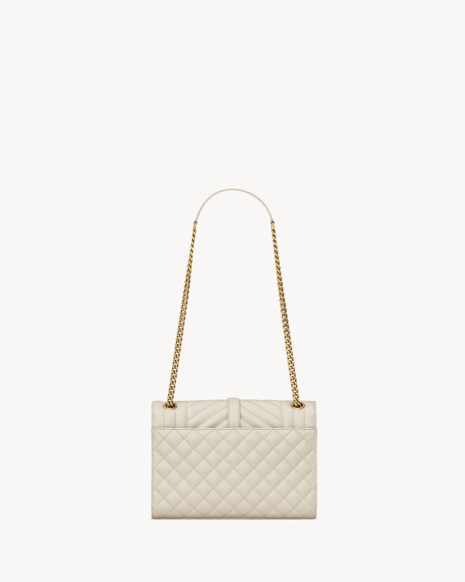 SAINT LAURENT KATE MEDIUM BAG IN GRAIN DE POUDRE LEATHER