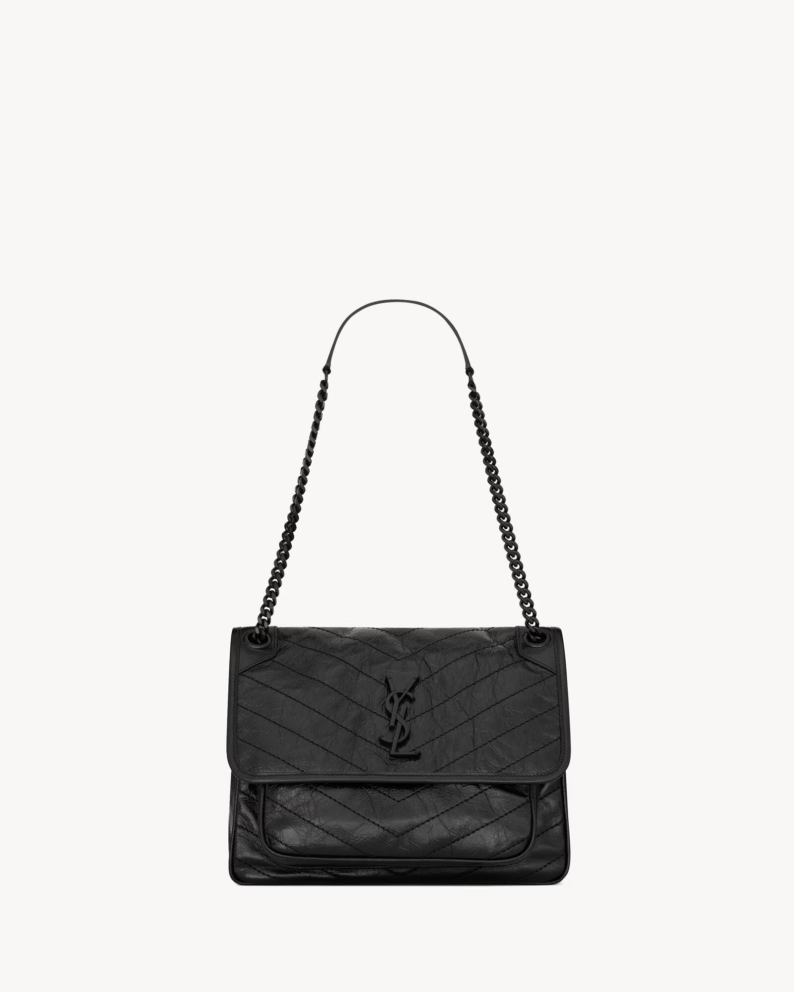 SAC DE VANITY EN CUIR SAINT LAURENT GABY