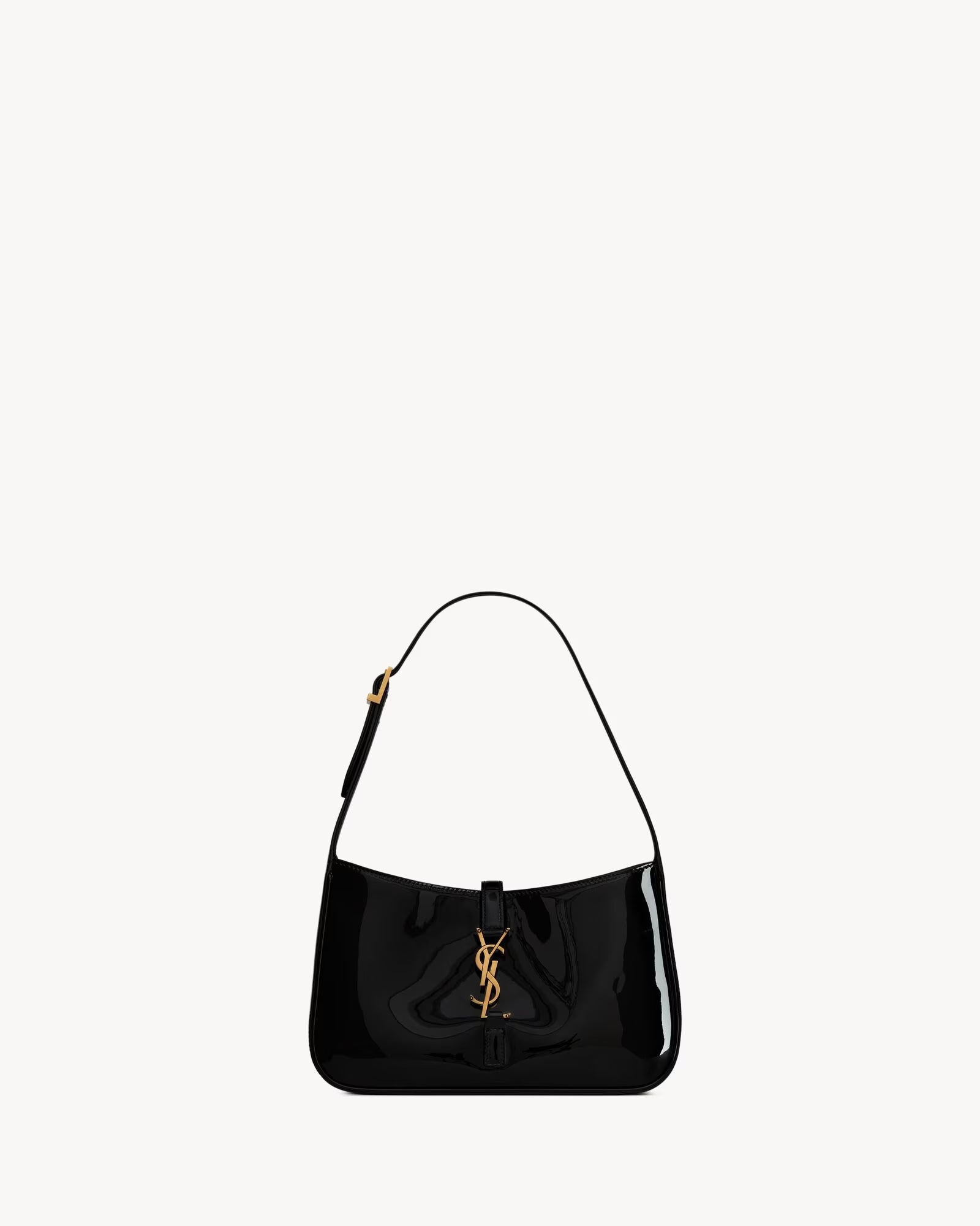 SAINT LAURENT LE 5 À 7 IN PELLE VERNICIATA
