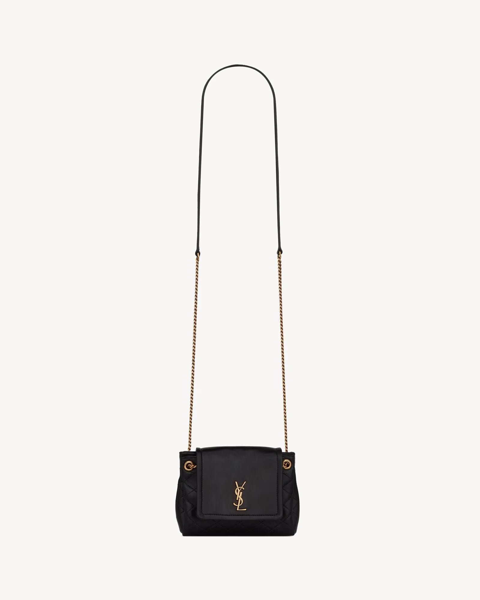BORSA SAINT LAURENT MINI NOLITA IN PELLE