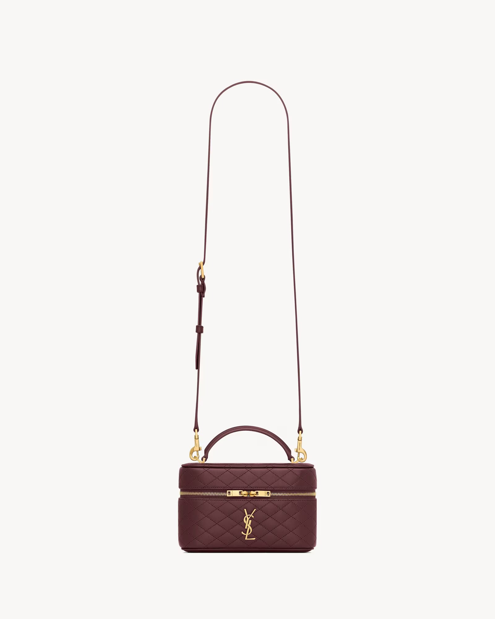 SAINT LAURENT GABY VANITY BAG IN LEATHER