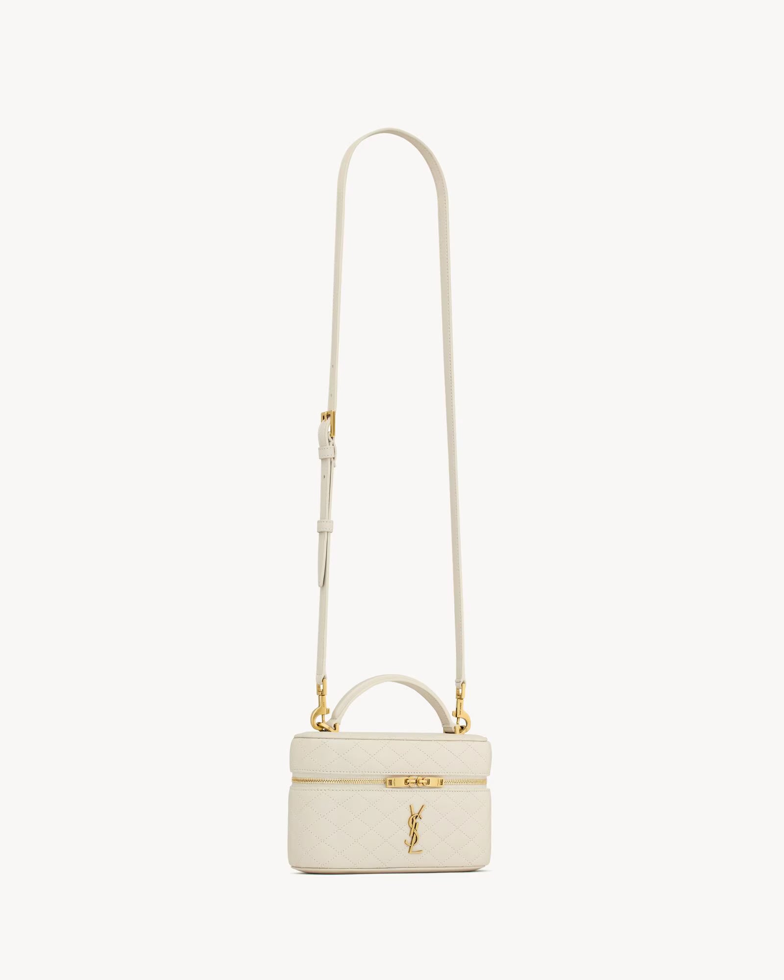 SAINT LAURENT GABY VANITY BAG IN LEATHER