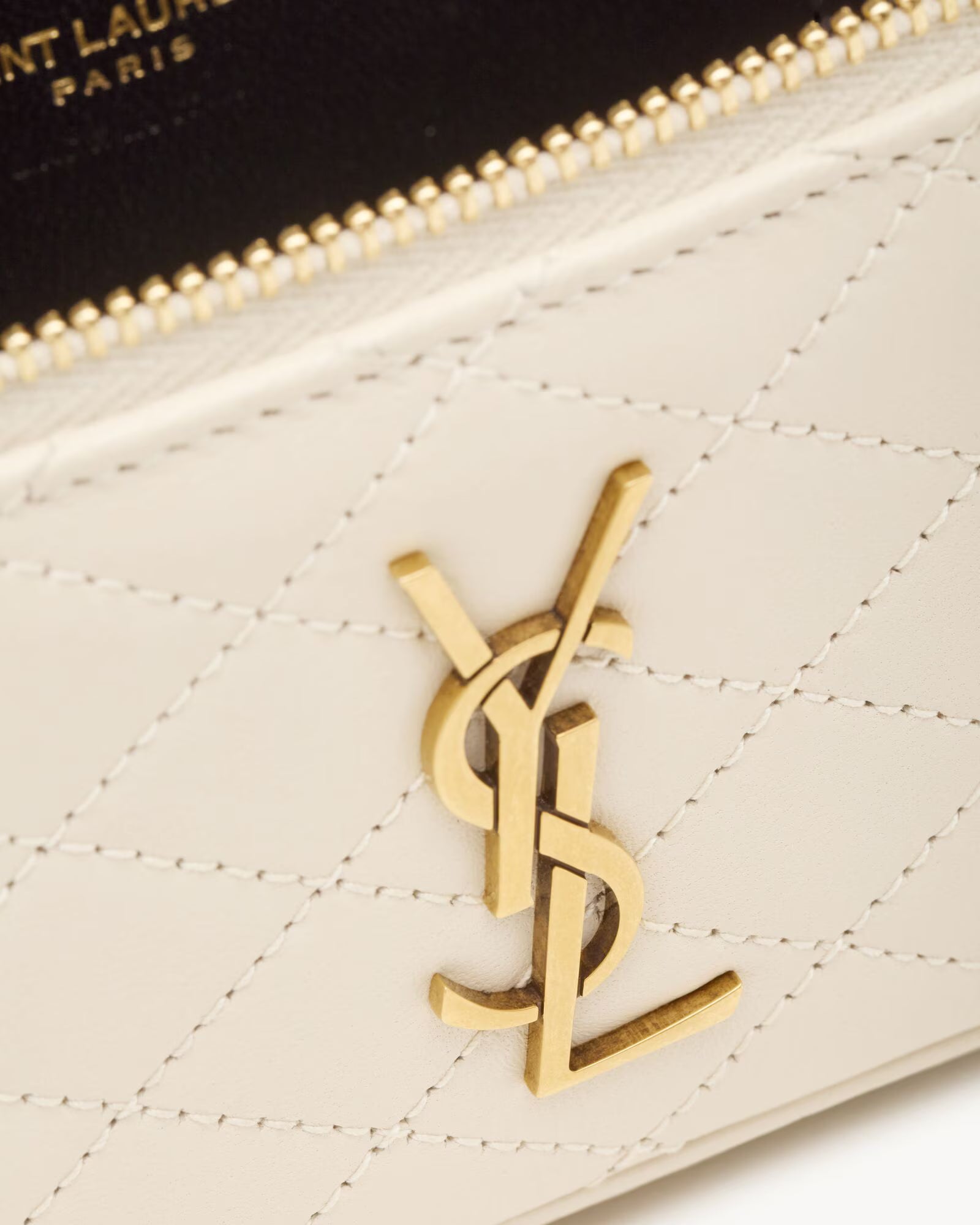 SAINT LAURENT GABY VANITY BAG IN LEATHER