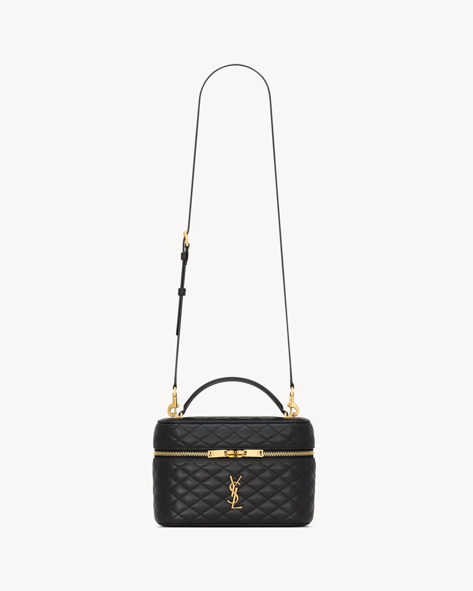 SAINT LAURENT GABY VANITY BAG IN LEATHER