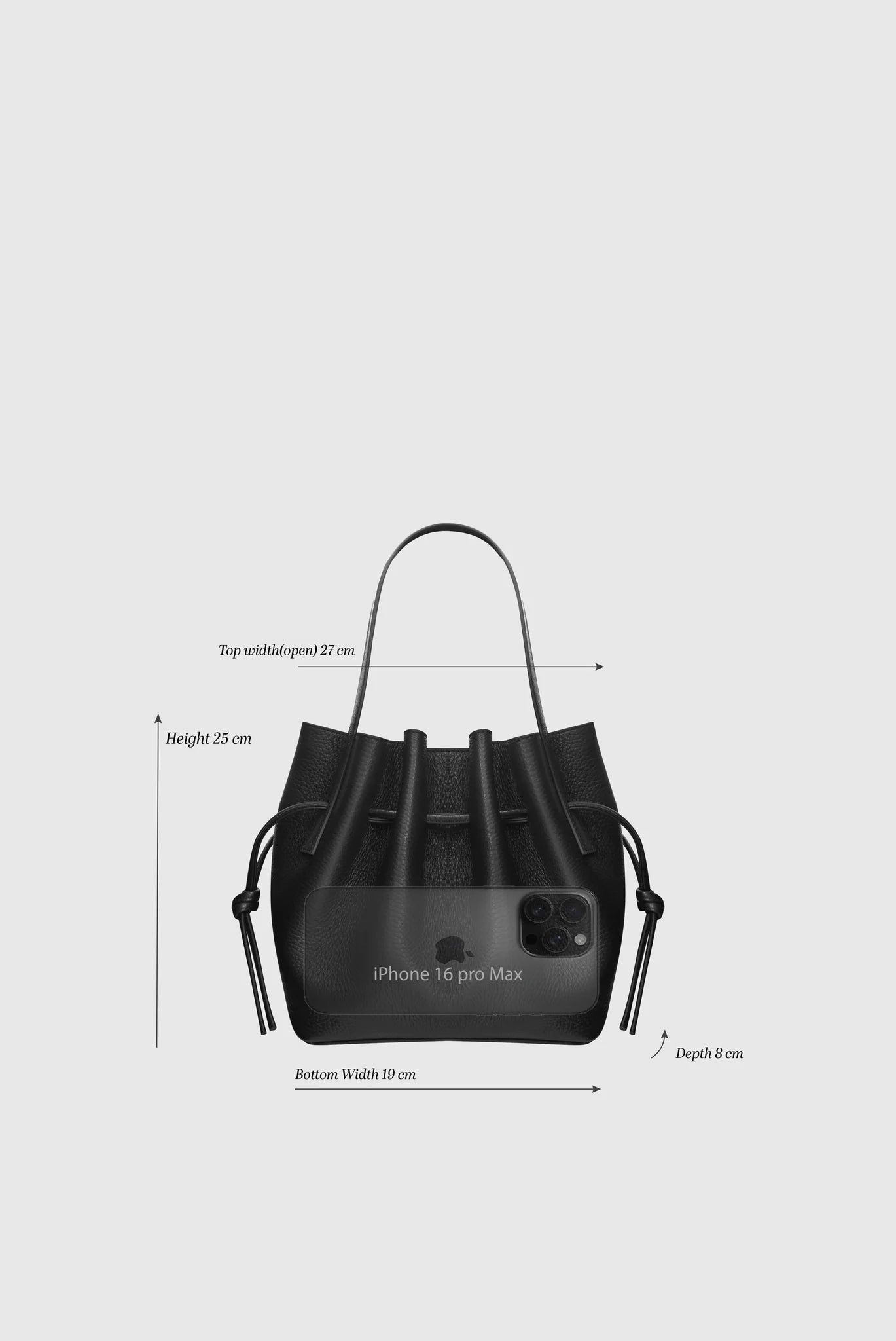 YUZEFI SCALLOP MINI TOTE - NUTMEG SUEDE