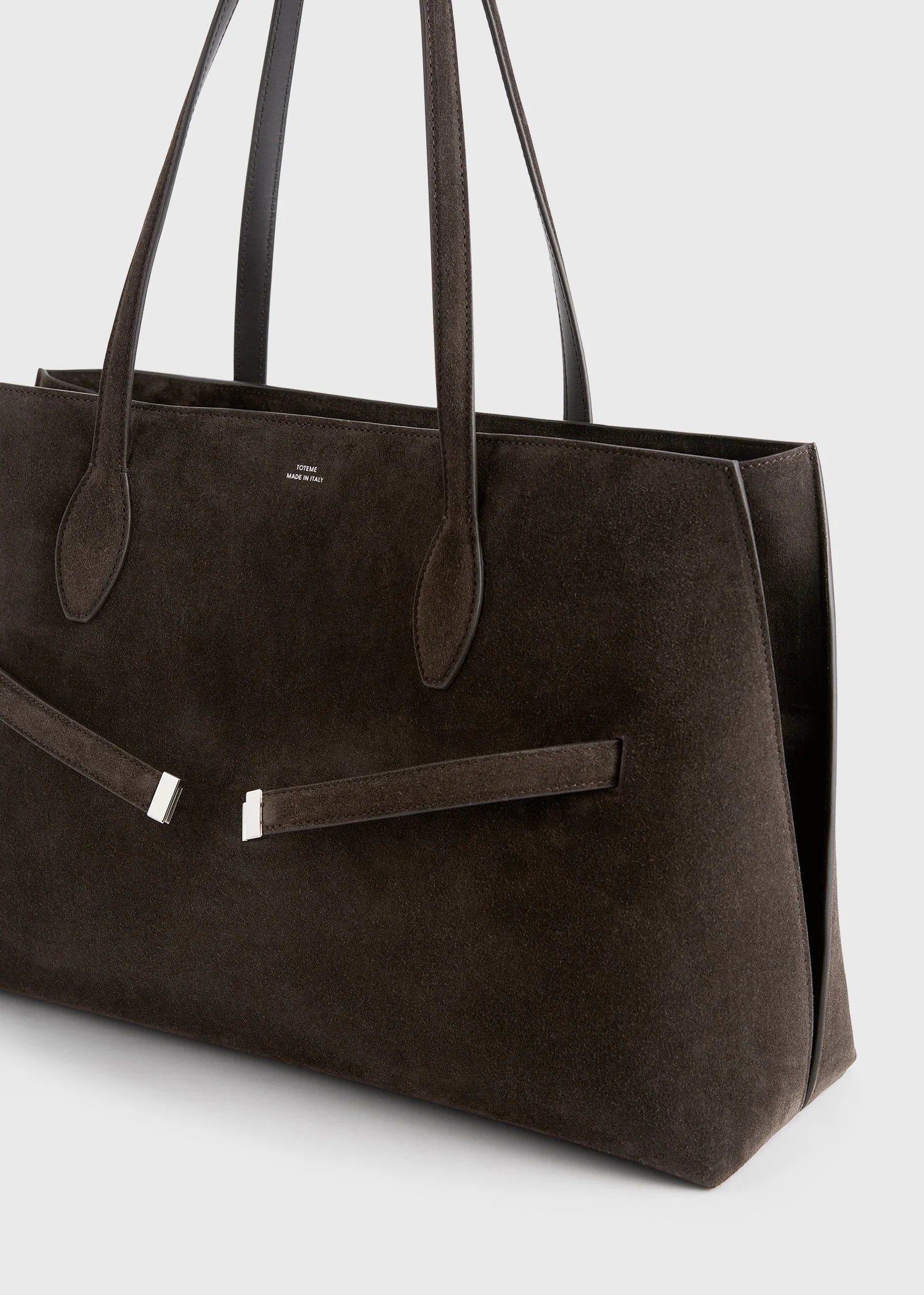 Toteme Suede Lounge Tote Brown