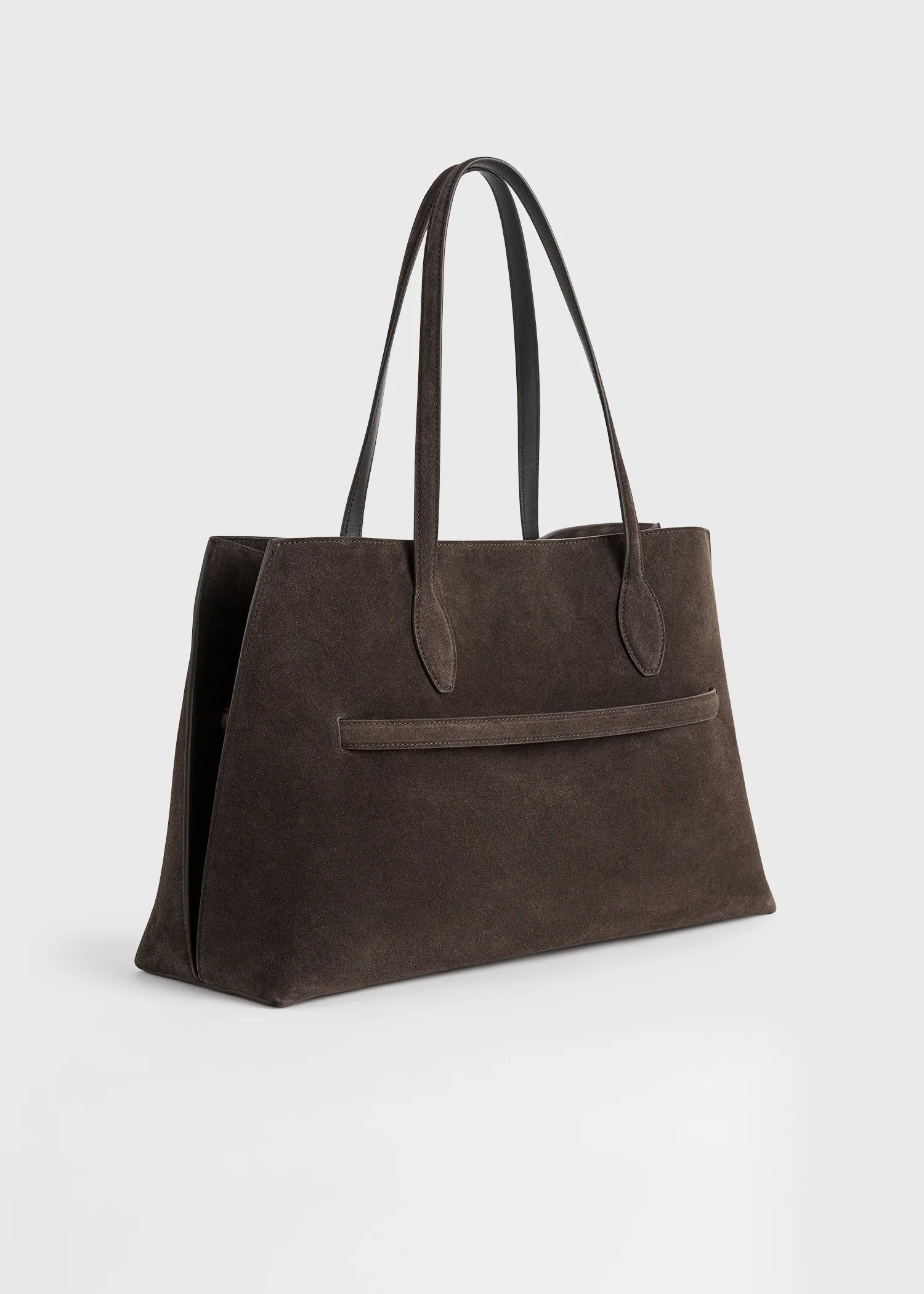 Toteme Suede Lounge Tote Brown