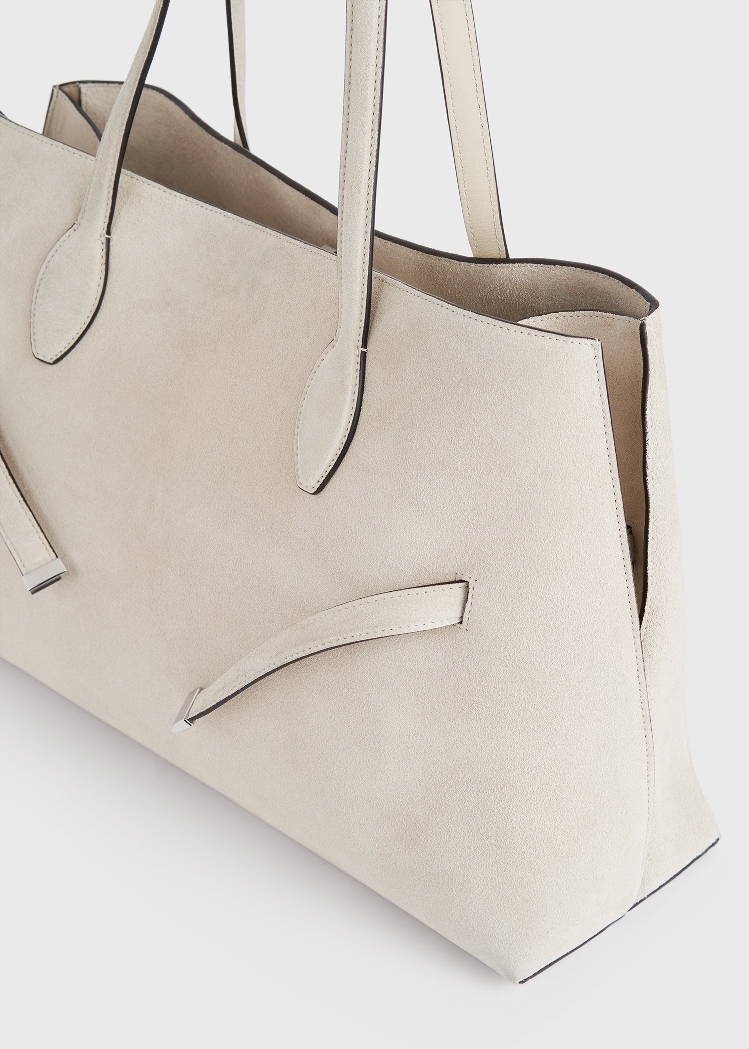 Toteme Suede Lounge Tote Brown
