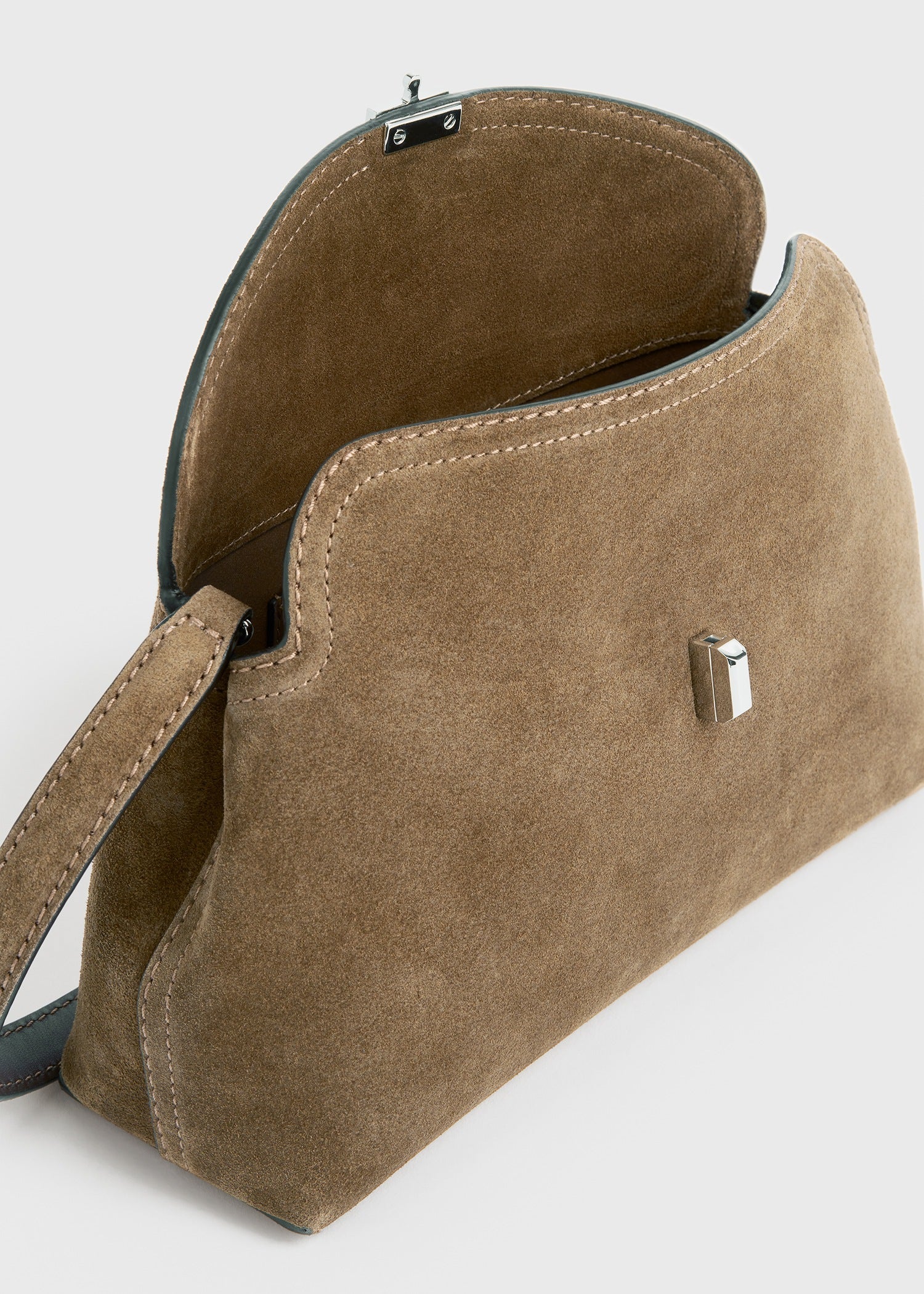 Toteme Clutch T-Lock Light Brown