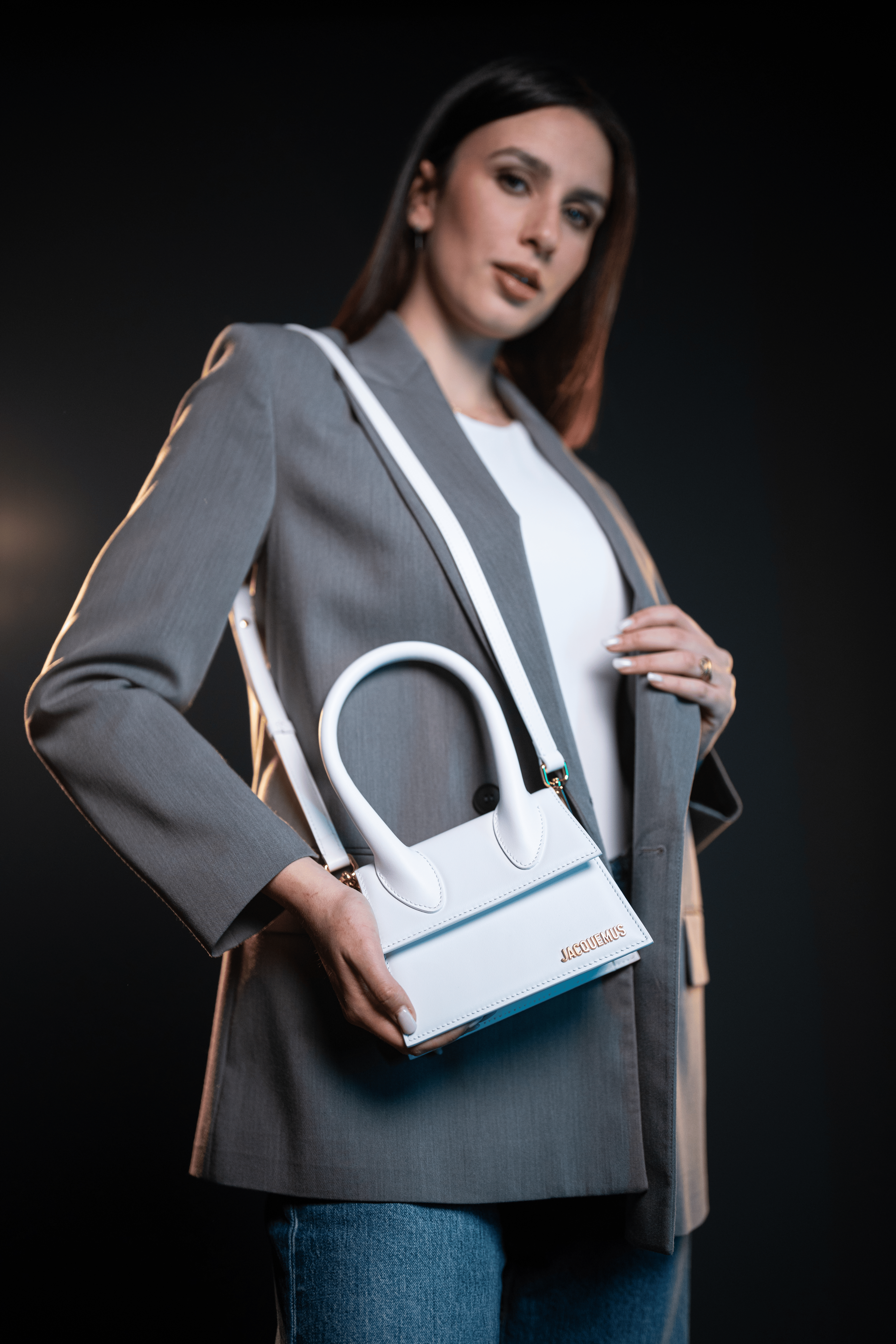 Jacquemus Le Chiquito Moyen Blanc 