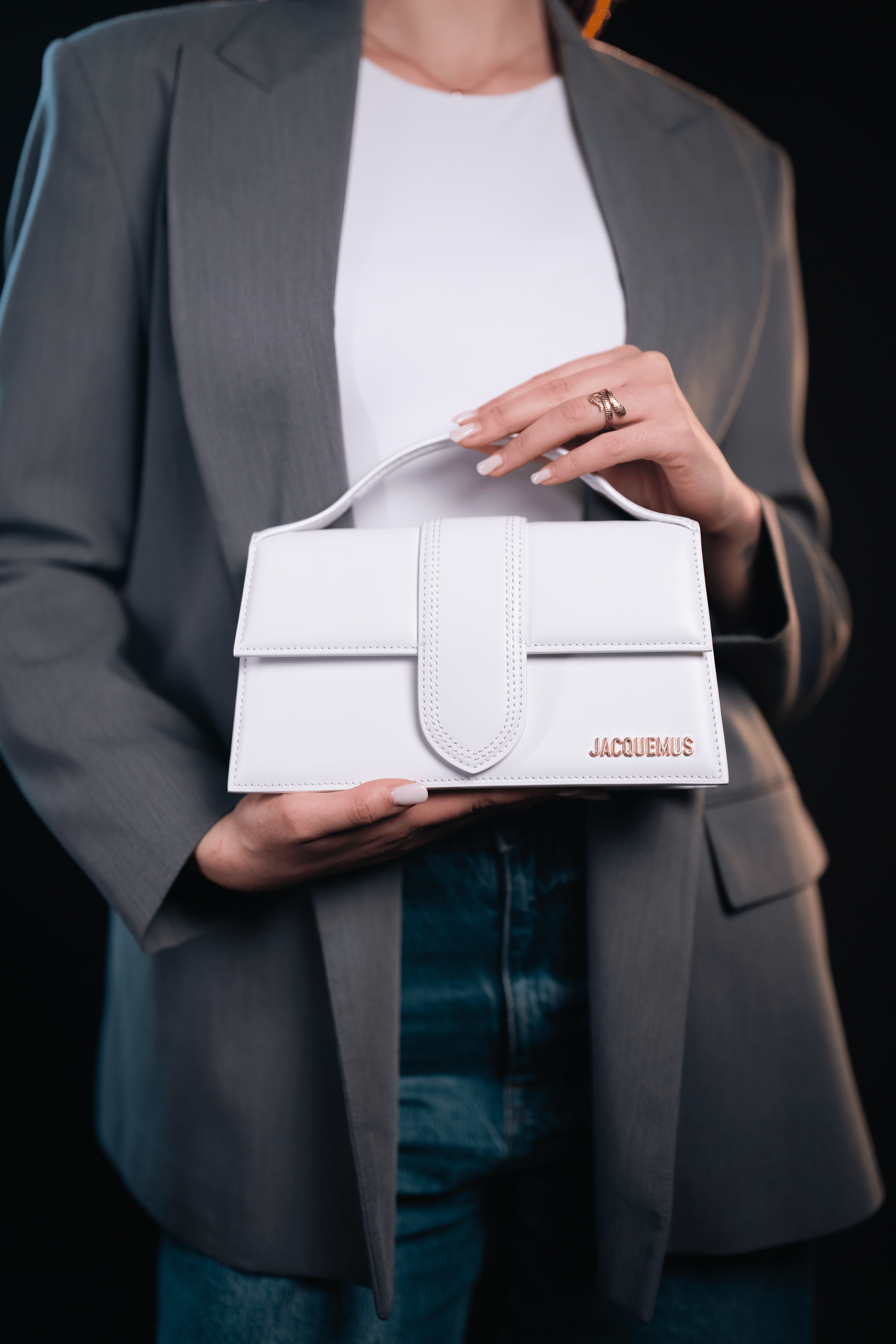 Jacquemus Le Grand Bambino Blanc 