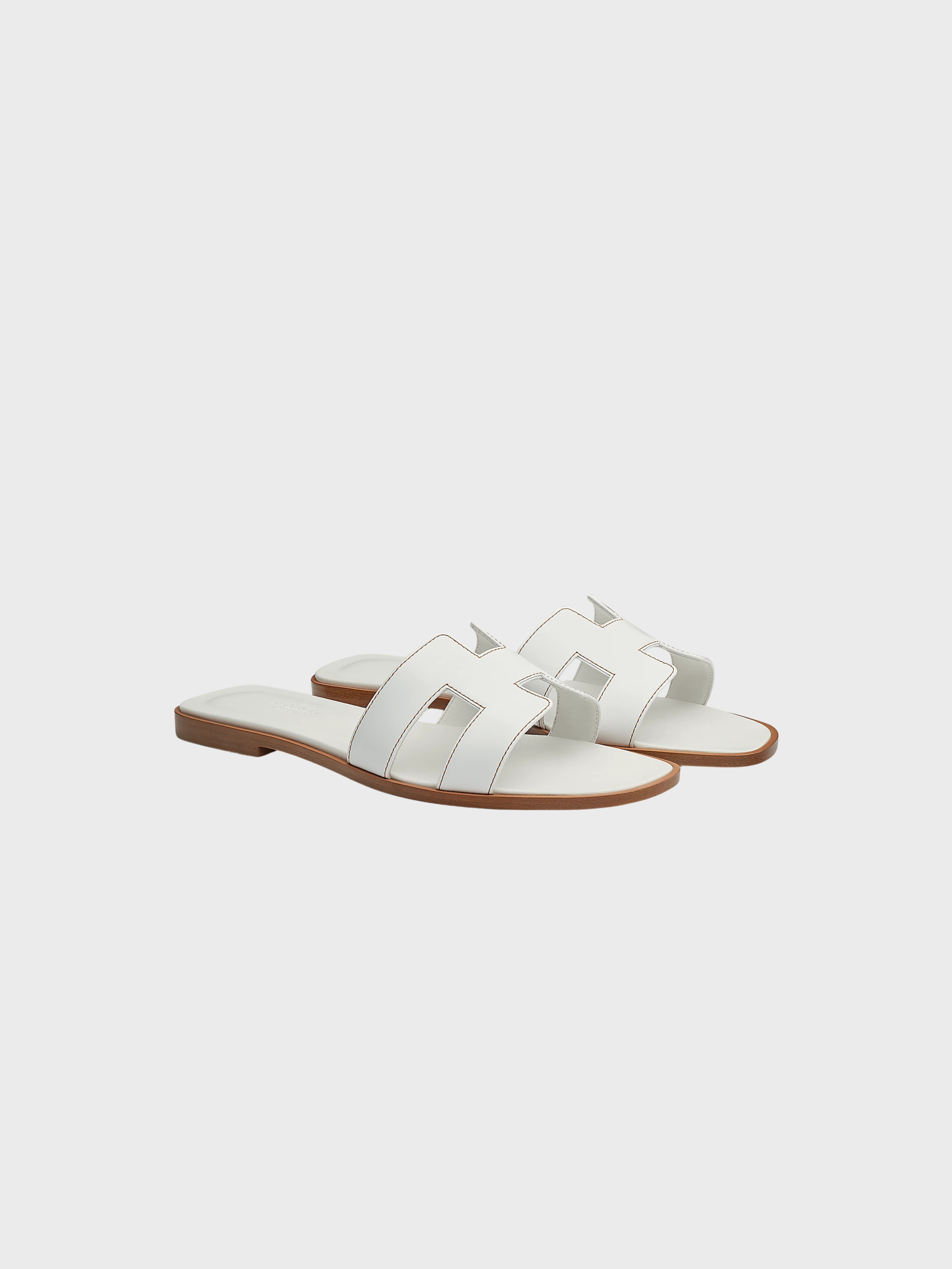 Hermès Sandali Oran Blanc